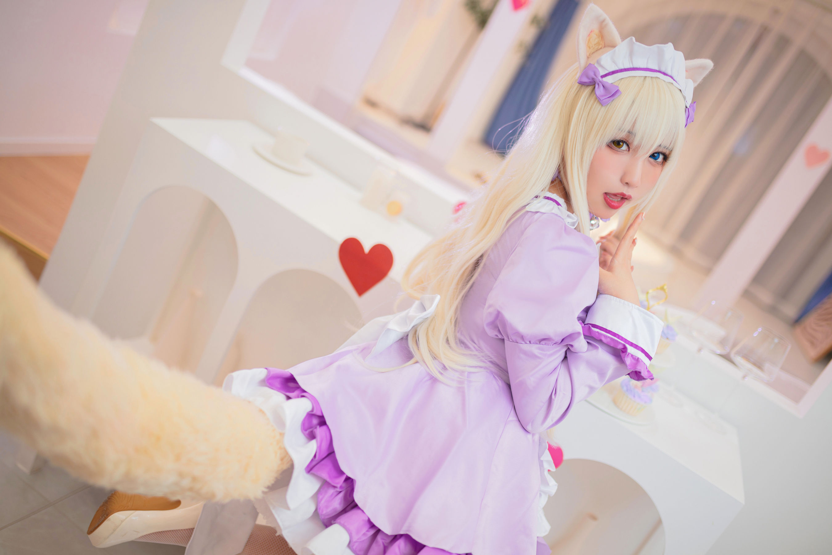 [福利COS] 动漫博主貓田聖奈奈(桃之啾啾) - 椰子