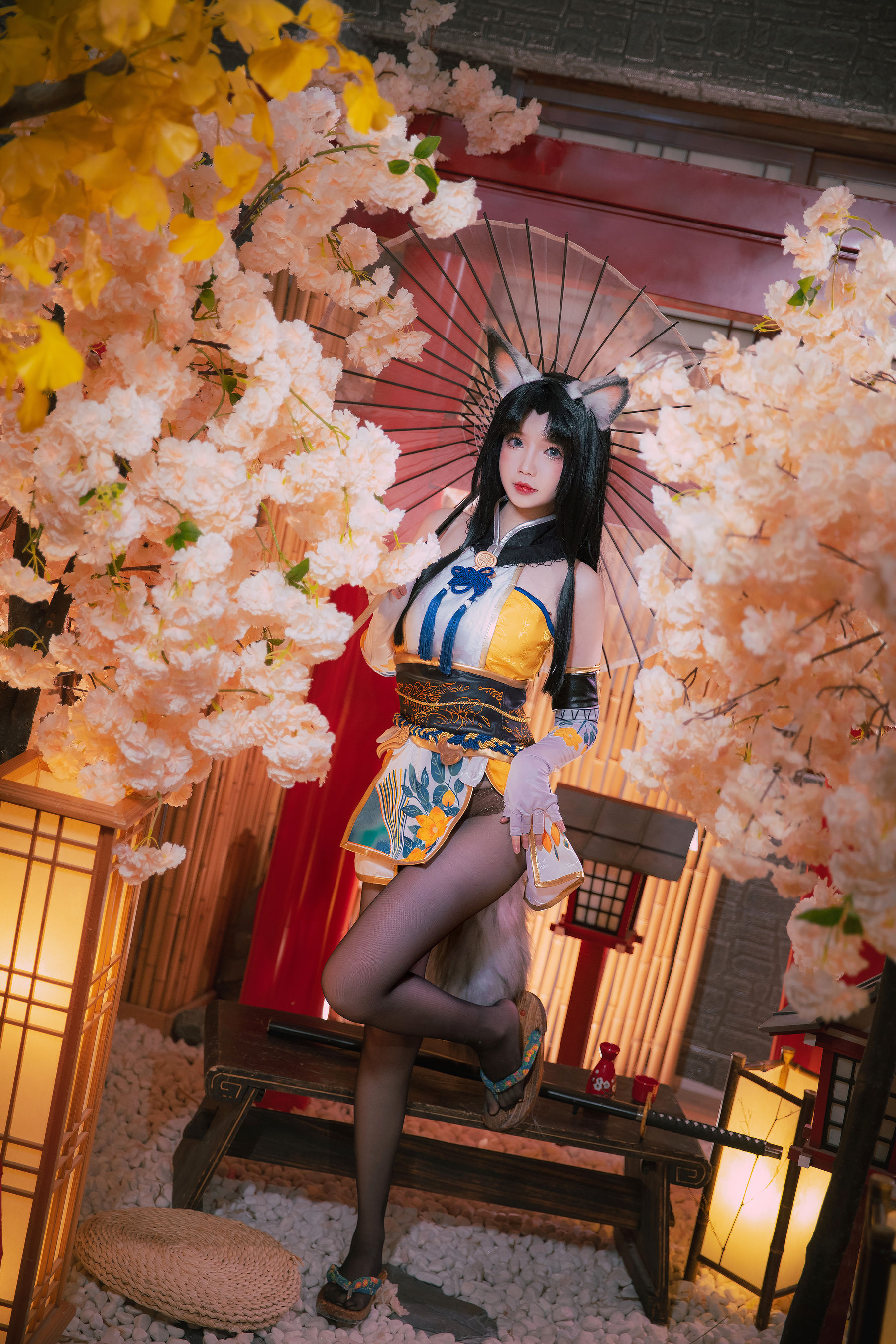 [福利COS] 动漫博主雪晴Astra - 永劫无间 黑丝胡桃