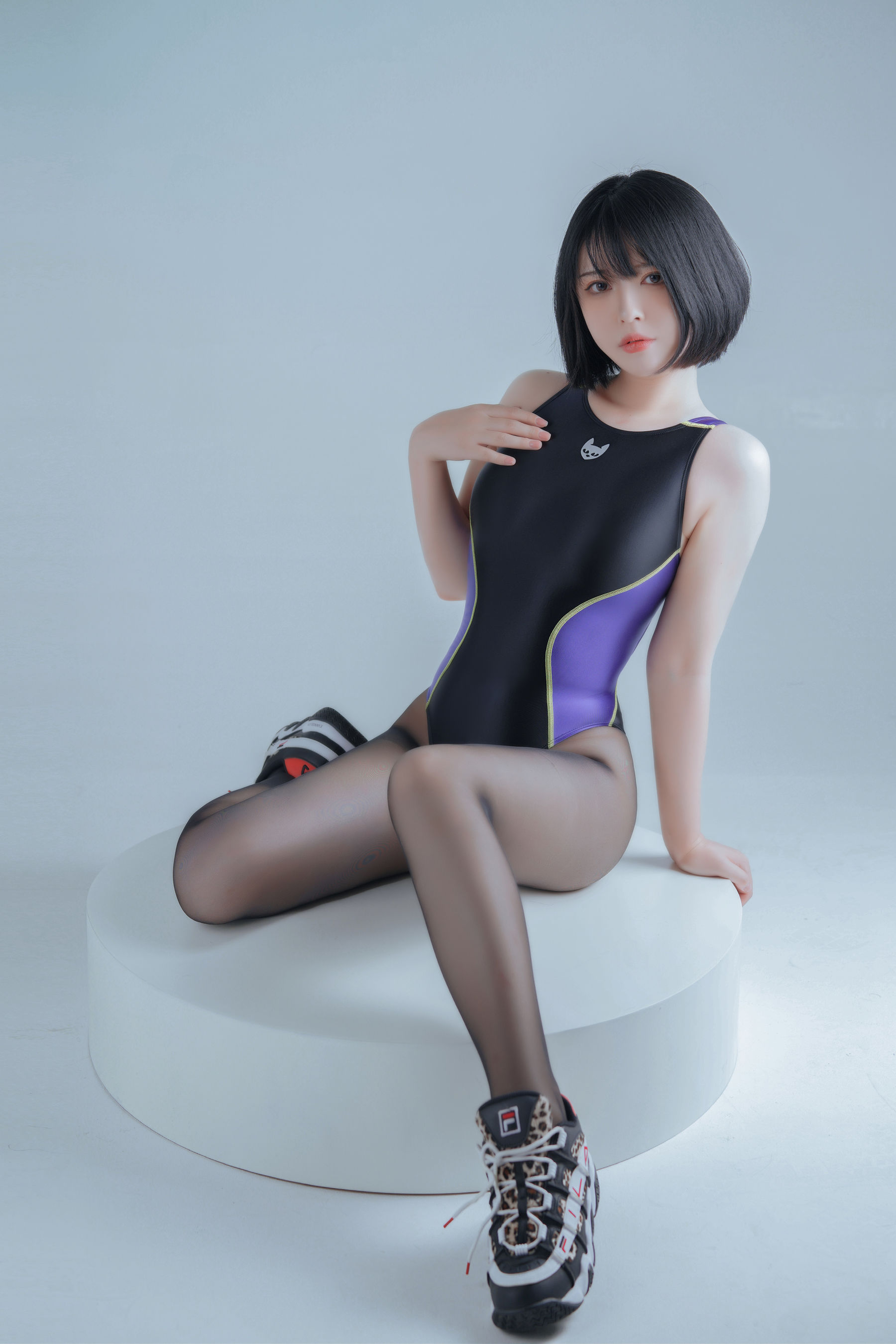 [福利COS] 半半子 - 竞泳