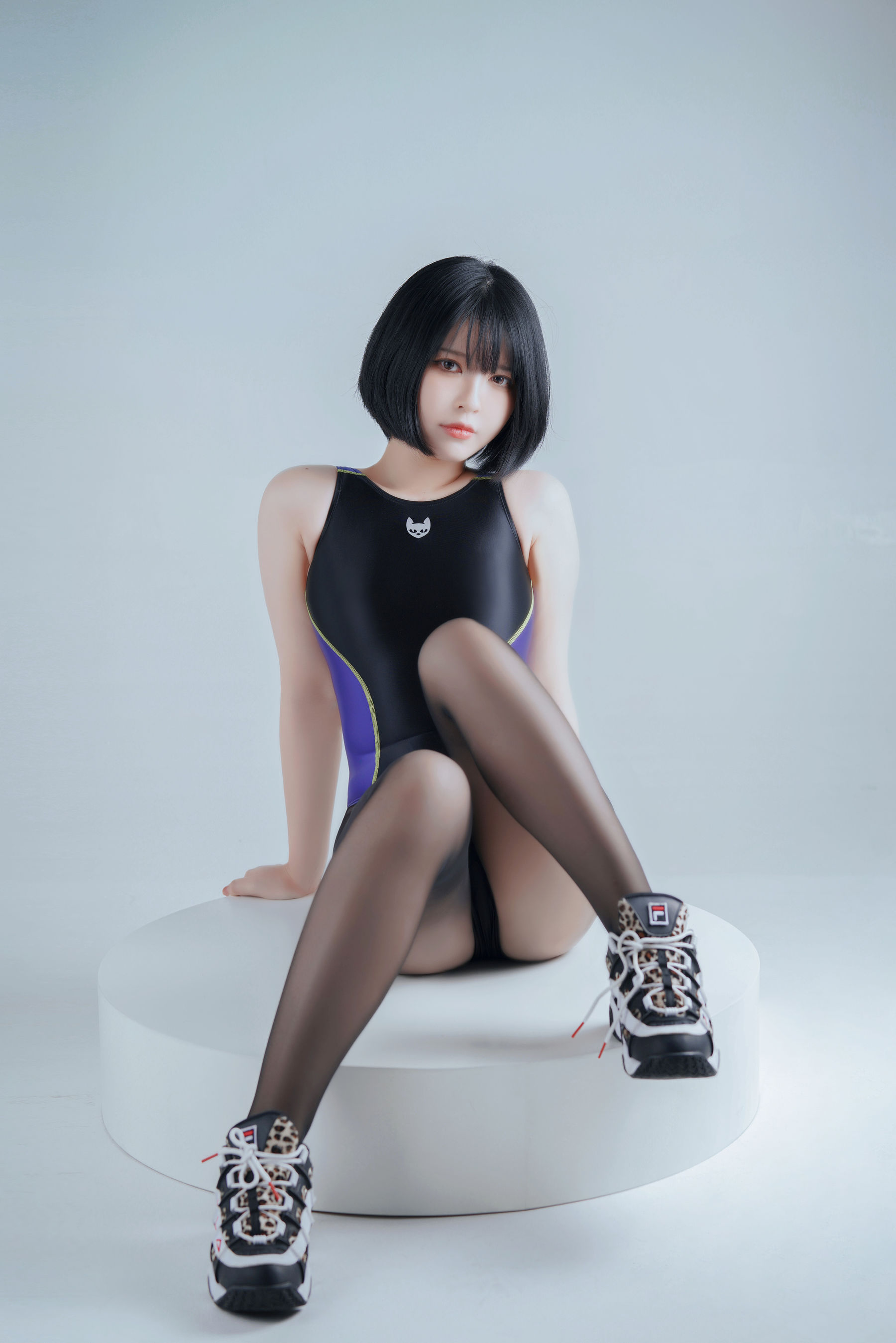 [福利COS] 半半子 - 竞泳