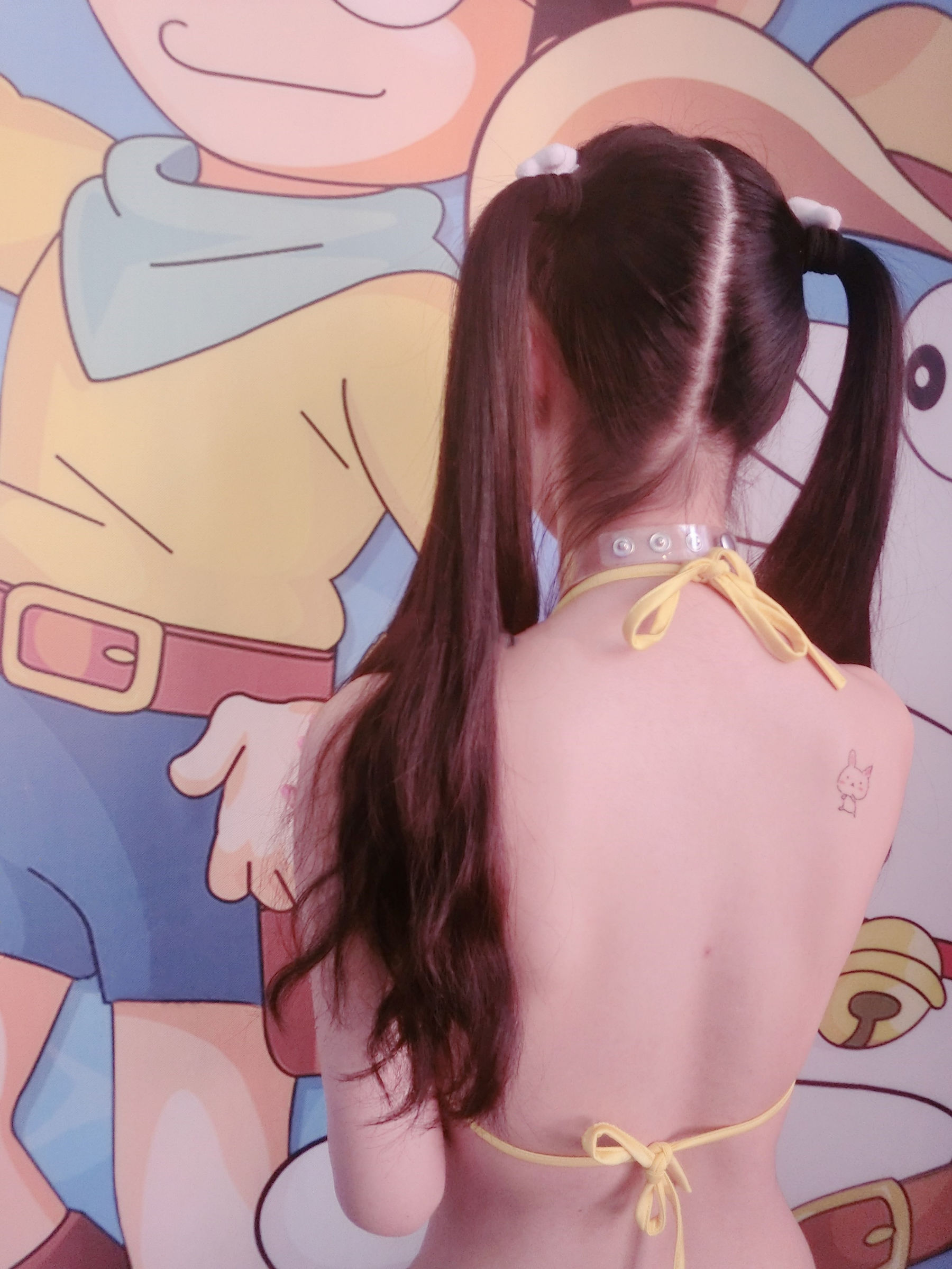 [福利COS] 双马尾少女赛高酱作品 - 皮卡丘比基尼