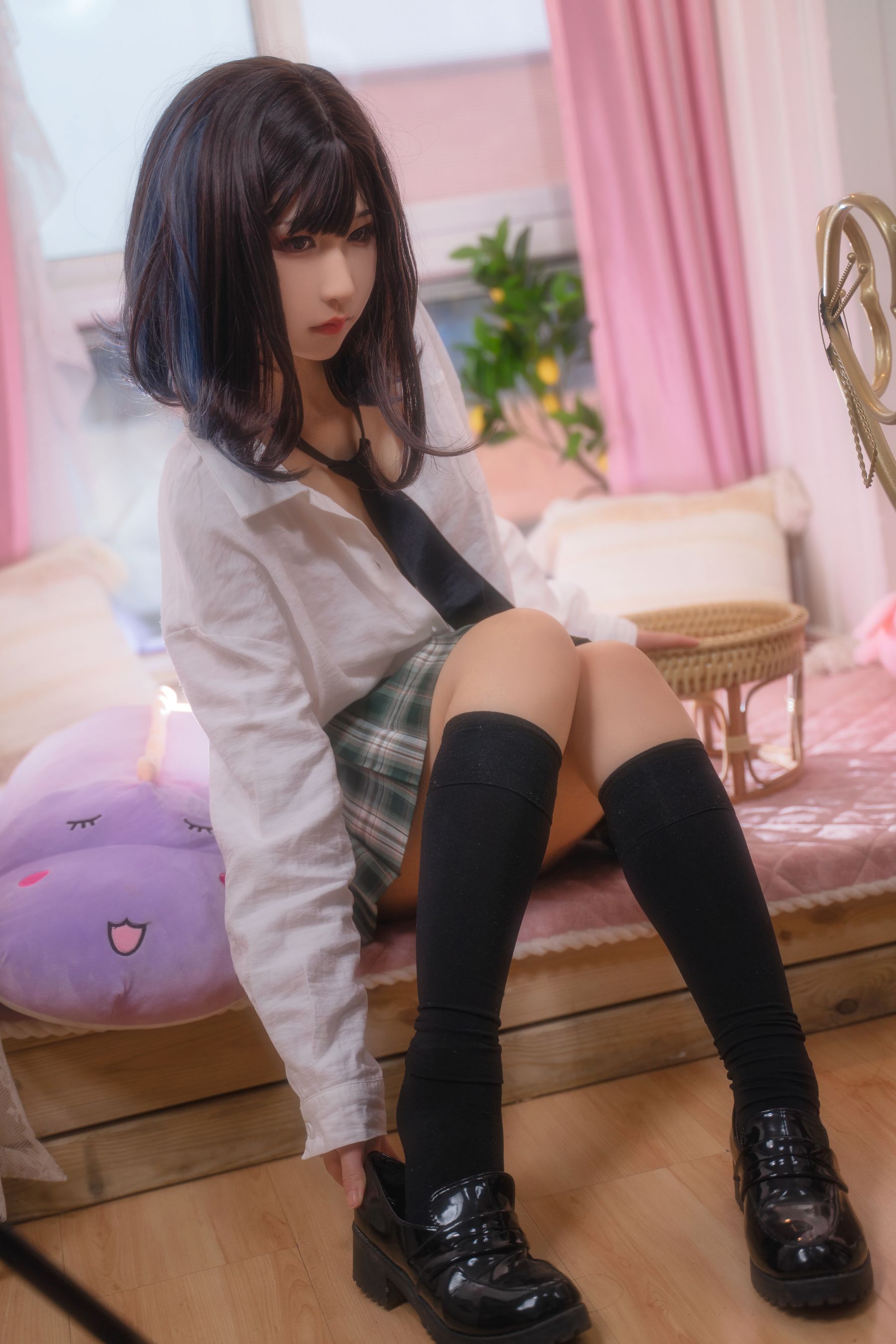[福利COS] 可可老师 - 放课后JK