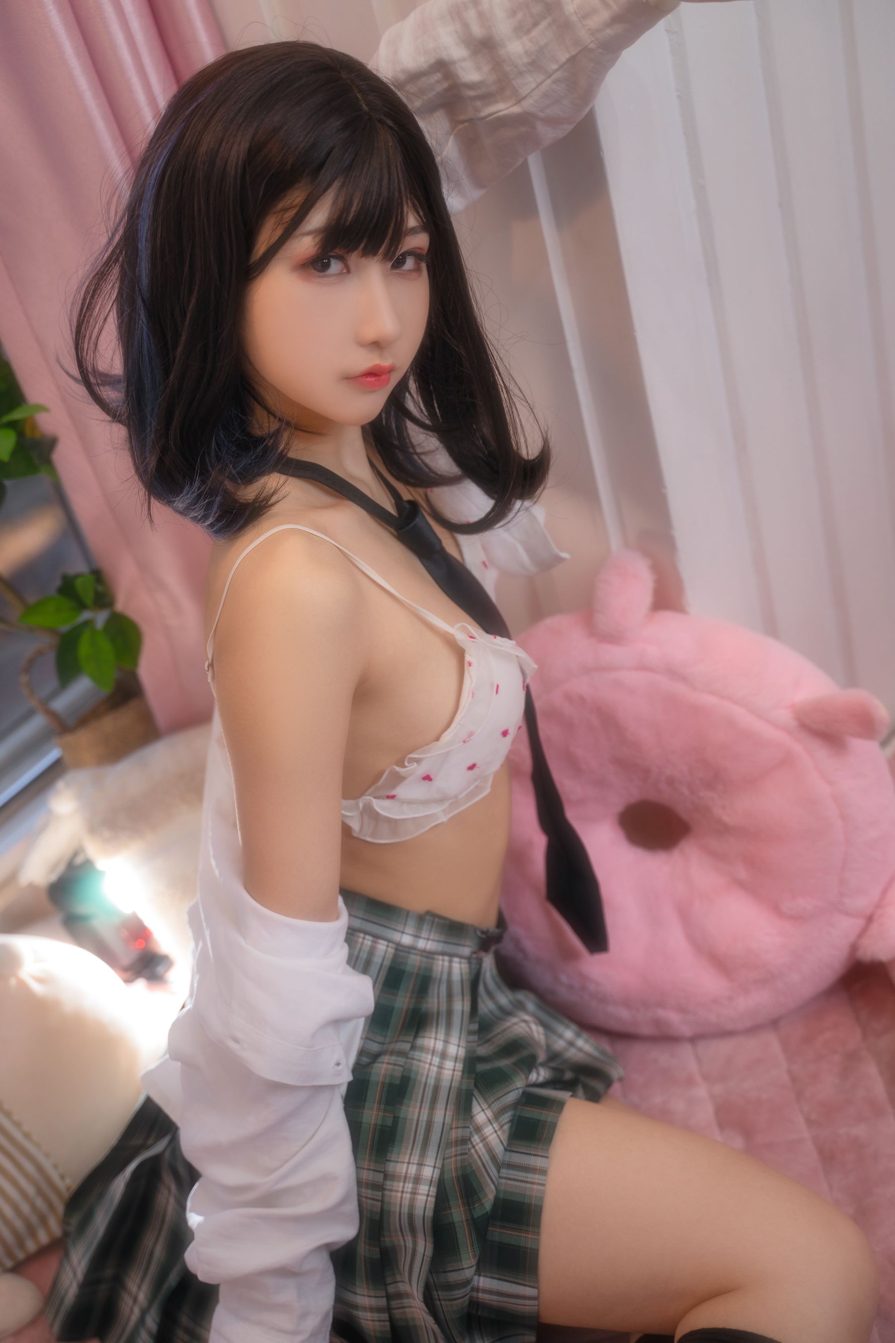 [福利COS] 可可老师 - 放课后JK