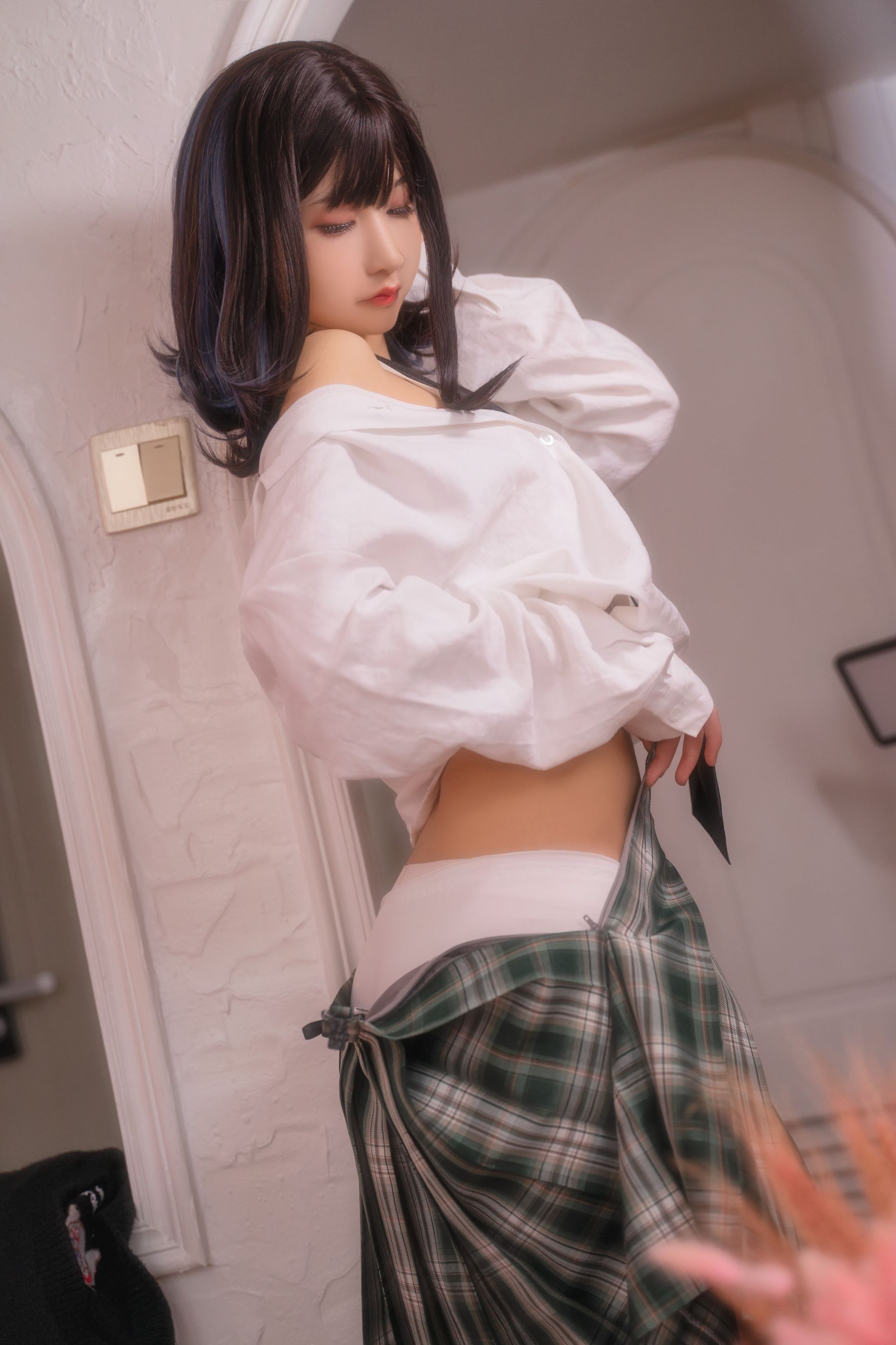 [福利COS] 可可老师 - 放课后JK