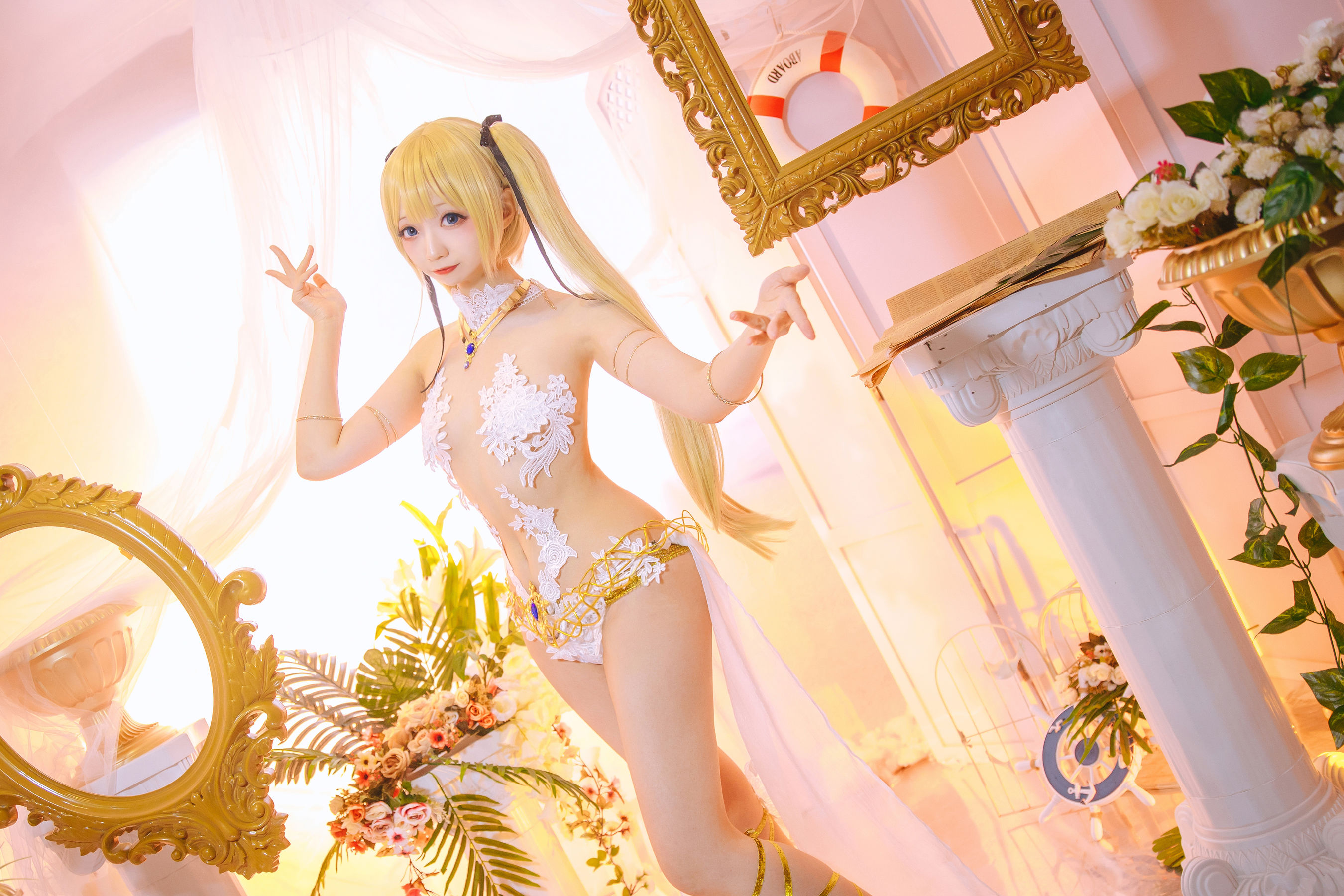 [福利COS] 小野寺地瓜 - 玛丽萝丝 天使翅膀