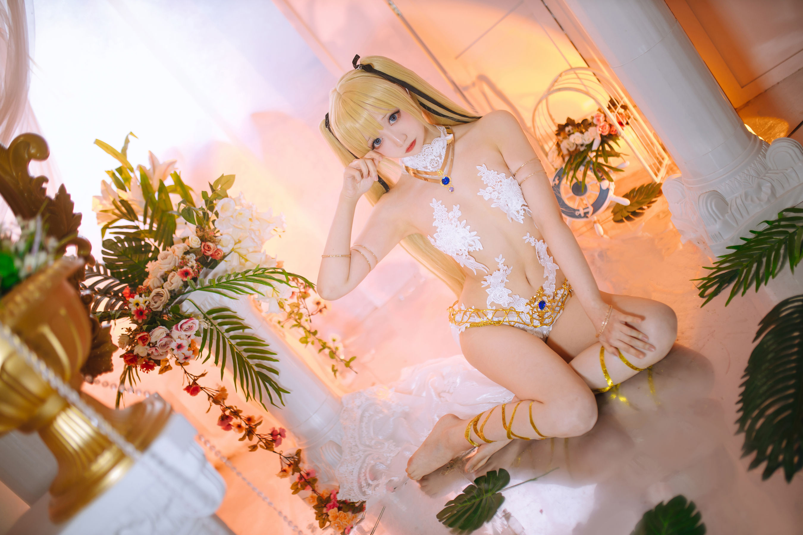 [福利COS] 小野寺地瓜 - 玛丽萝丝 天使翅膀
