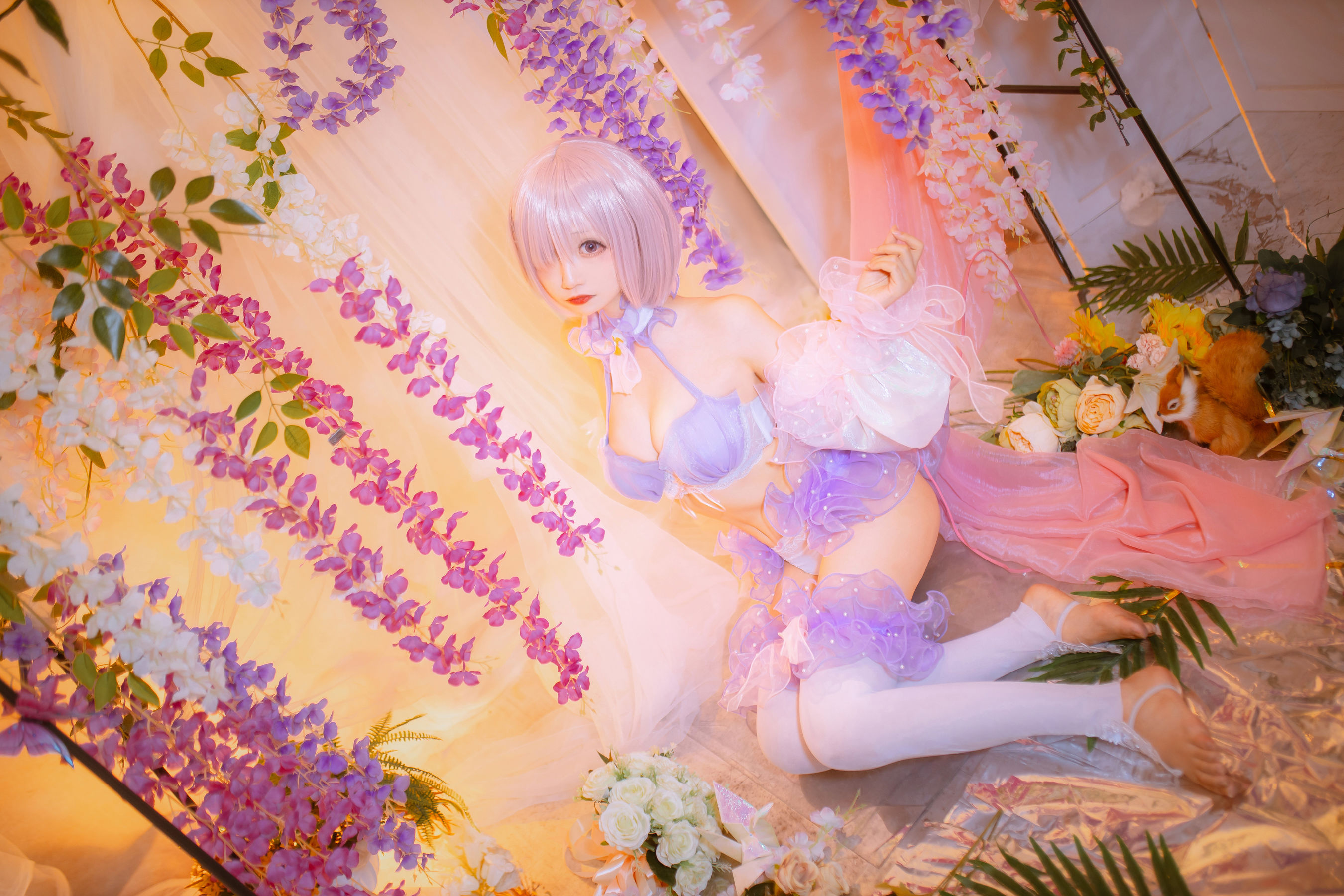 [福利COS] 小野寺地瓜 - 玛修内衣