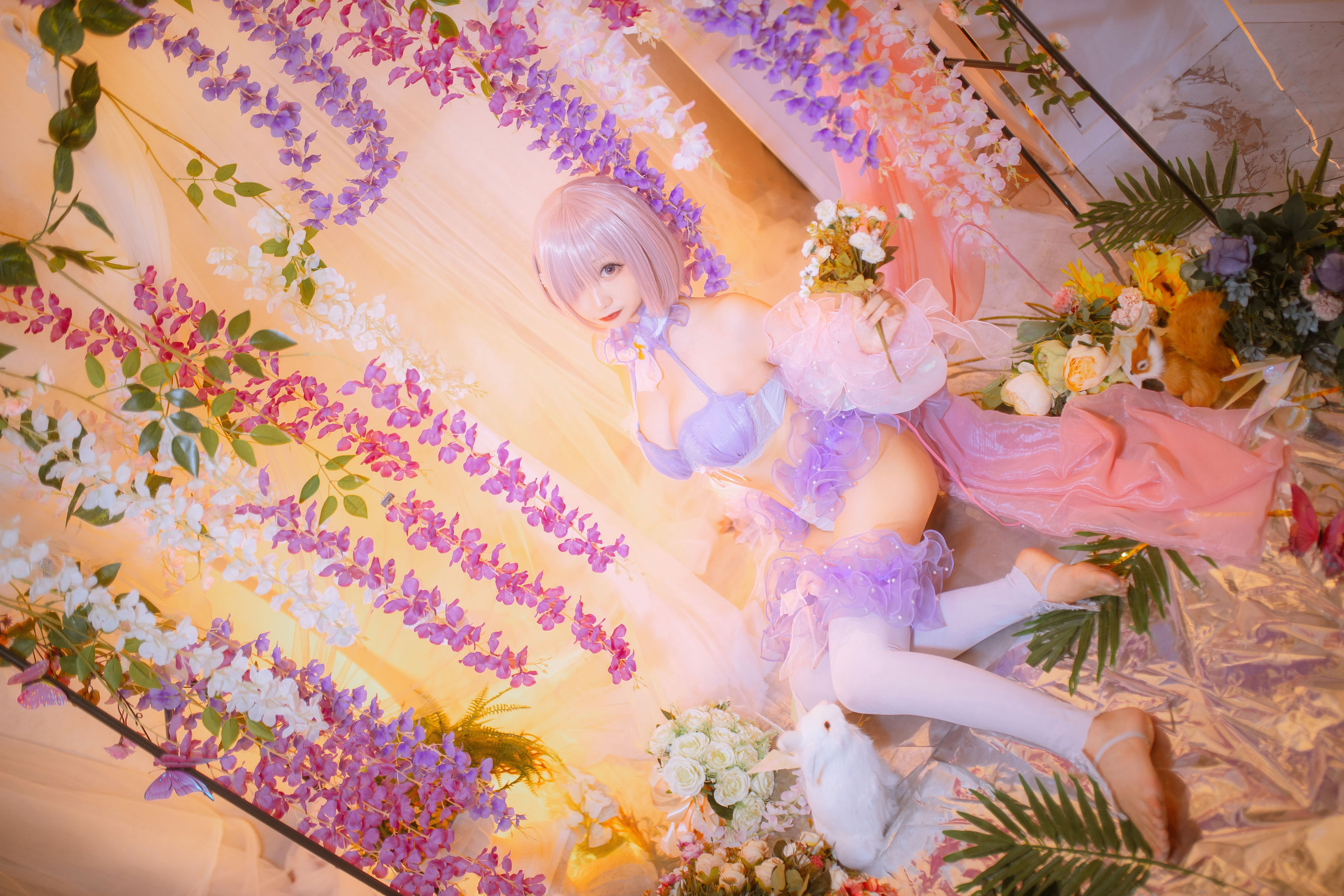 [福利COS] 小野寺地瓜 - 玛修内衣