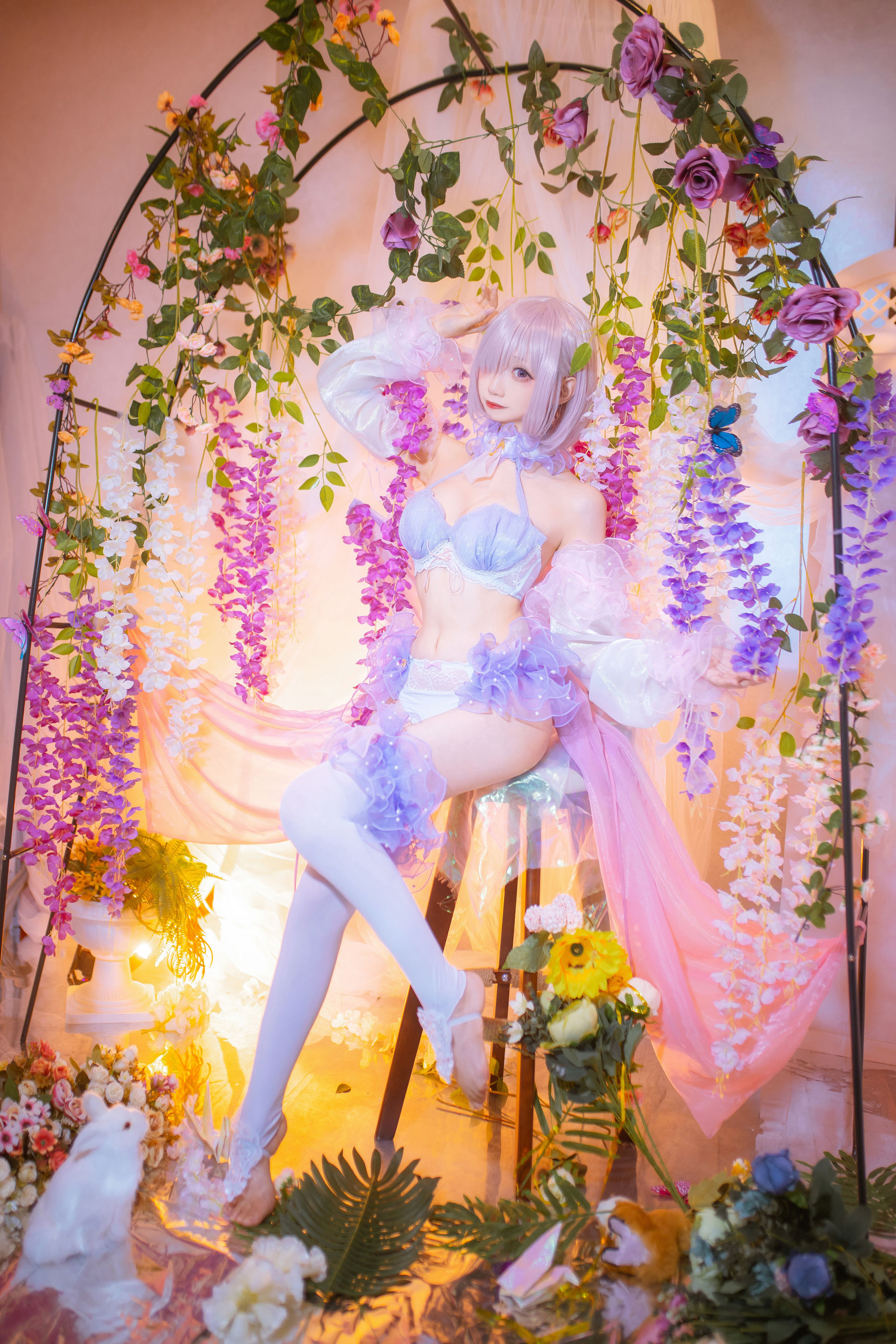 [福利COS] 小野寺地瓜 - 玛修内衣