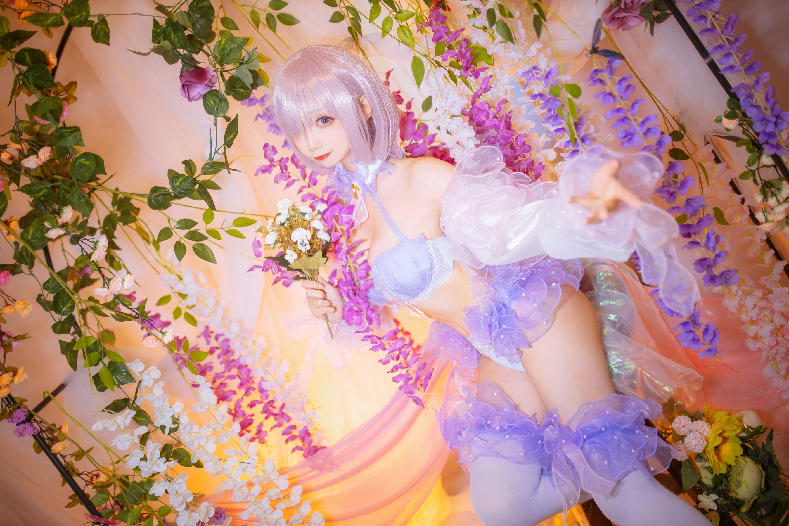 [福利COS] 小野寺地瓜 - 玛修内衣