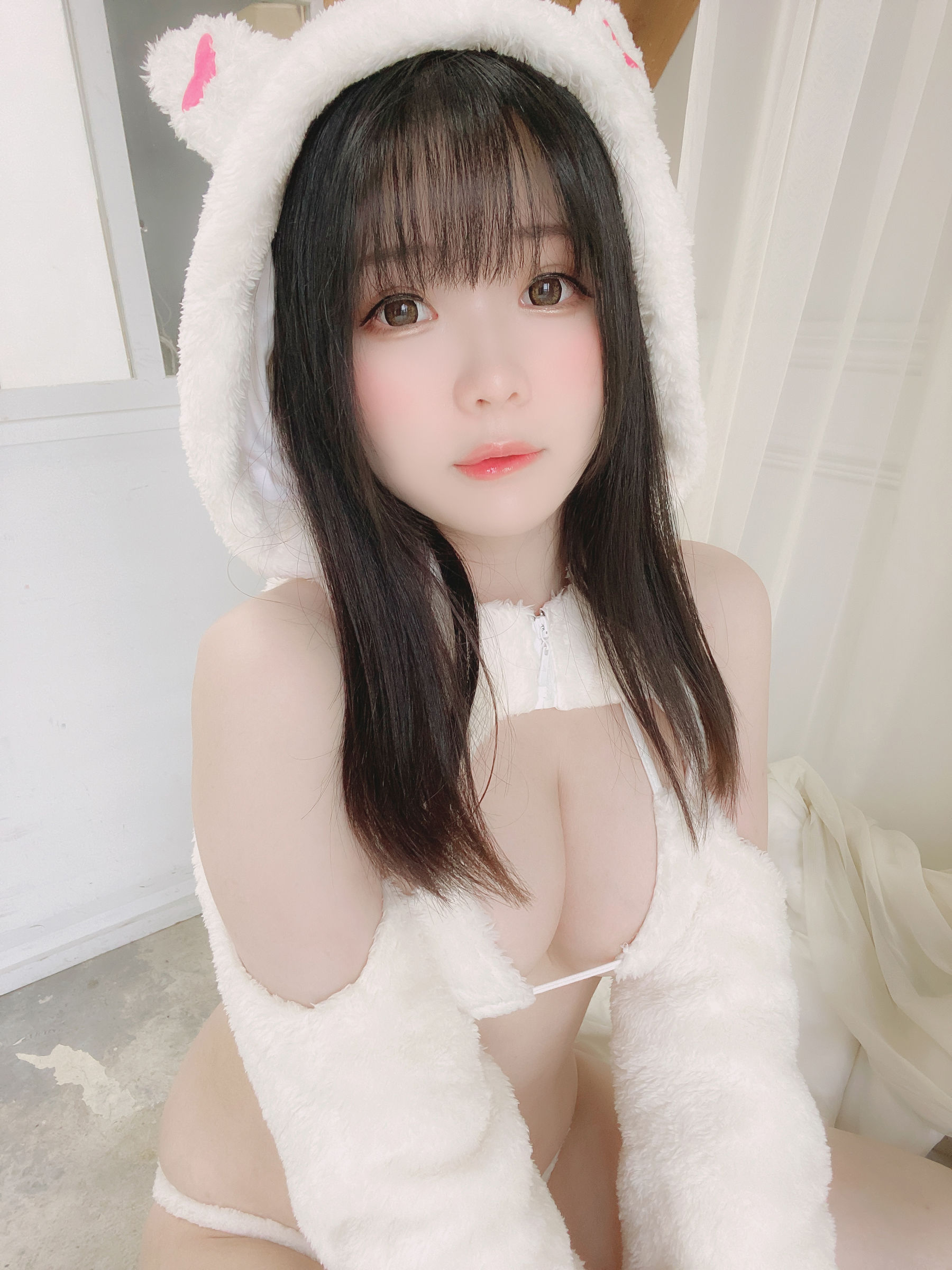 [福利COS] 微博妹纸霜月shimo - もこもこうさぎ