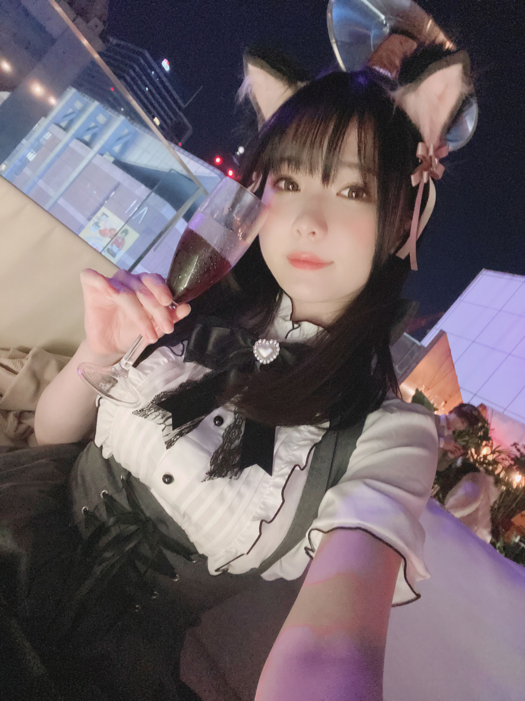 [福利COS] 微博妹纸霜月shimo - 一緒に飲みますか？