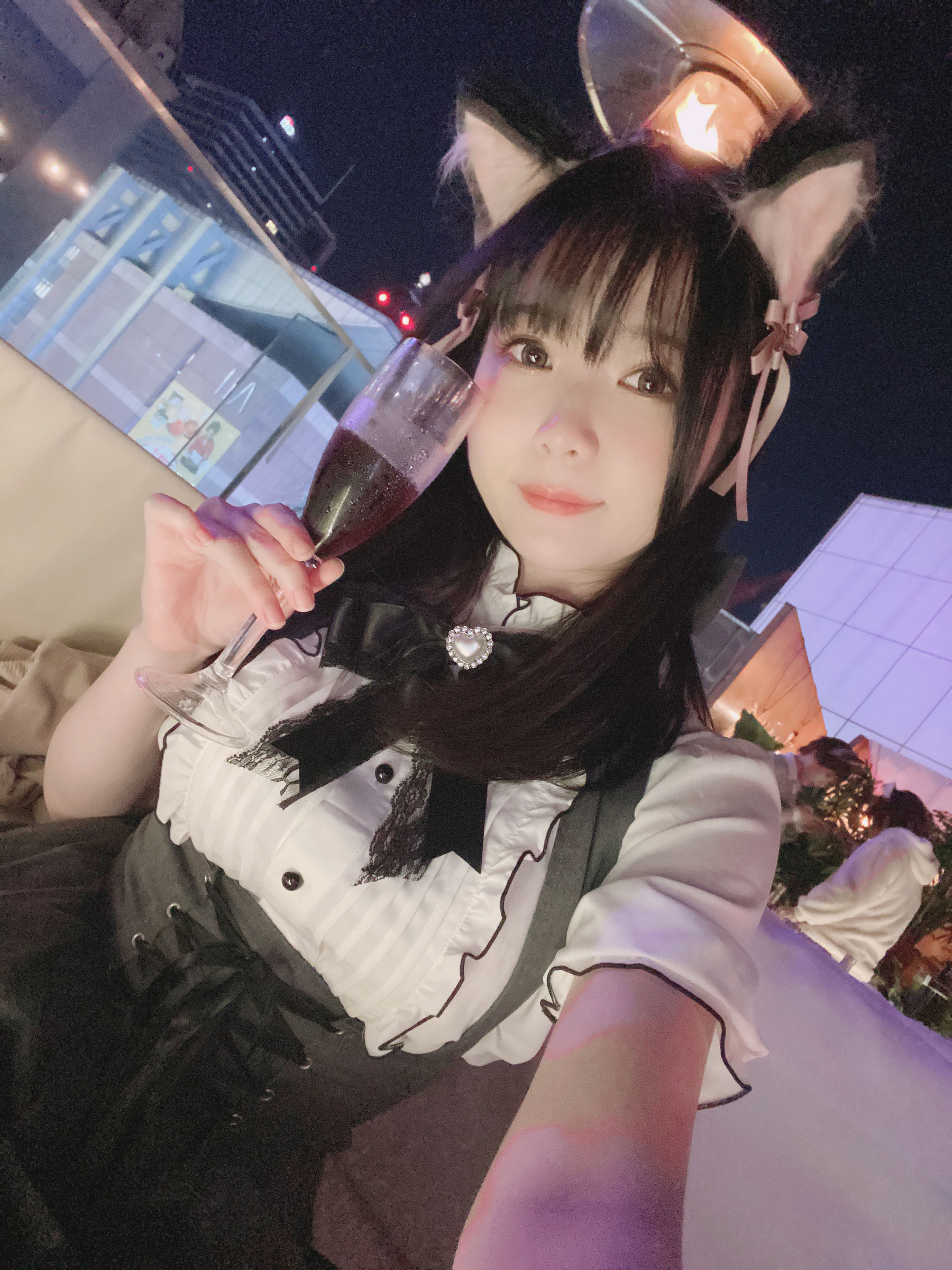 [福利COS] 微博妹纸霜月shimo - 一緒に飲みますか？
