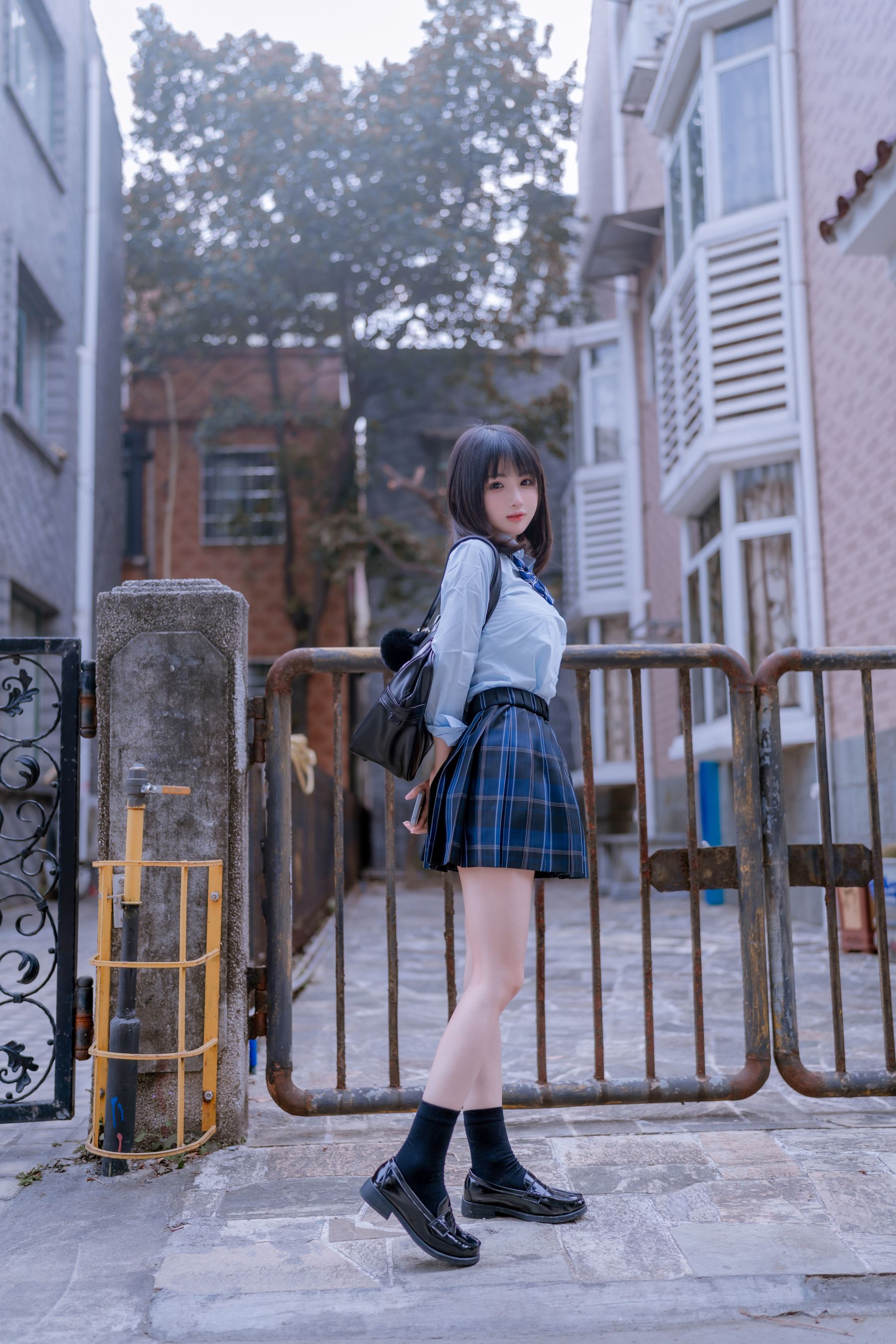 [福利COS] 桜井宁宁 - JK之居家