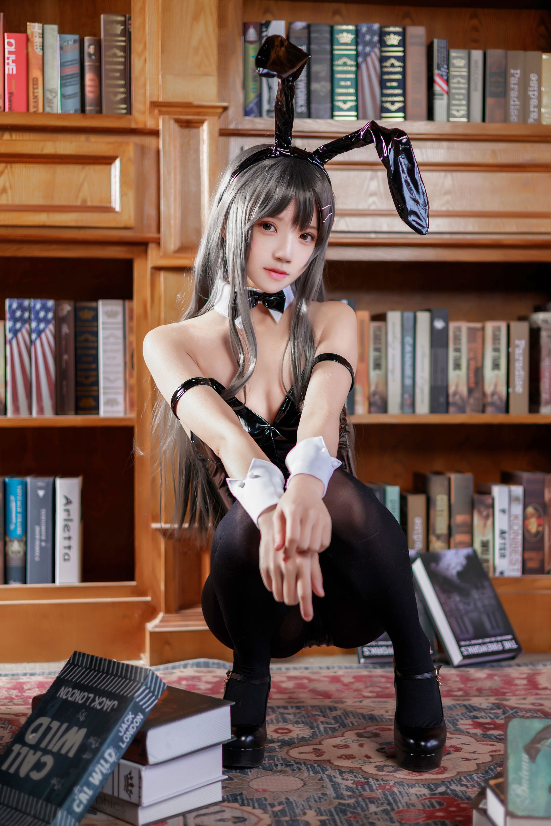 [福利COS] 桜桃喵 - 樱岛麻衣兔女郎