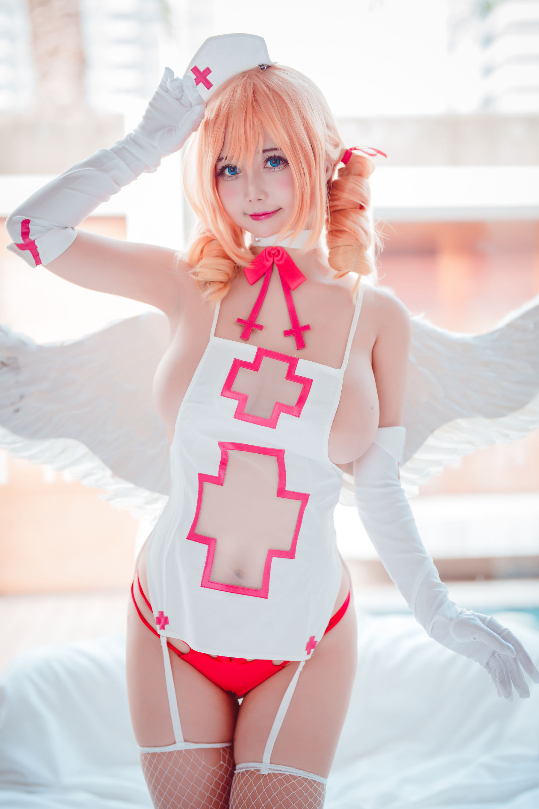 [福利COS] 沖田凜花Rinka - Angle Nurse