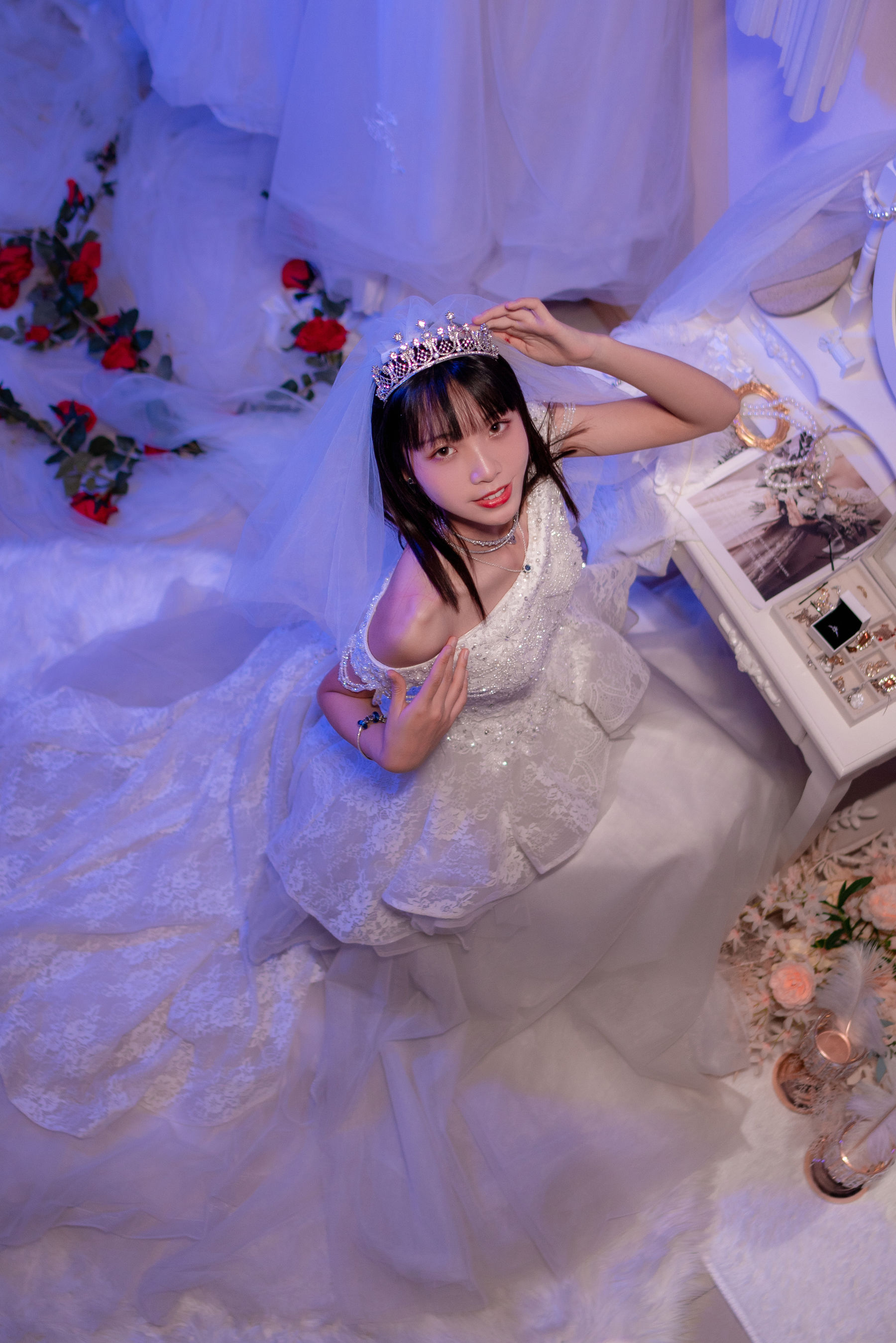 [福利COS] 清纯妹子西瓜 - 花嫁