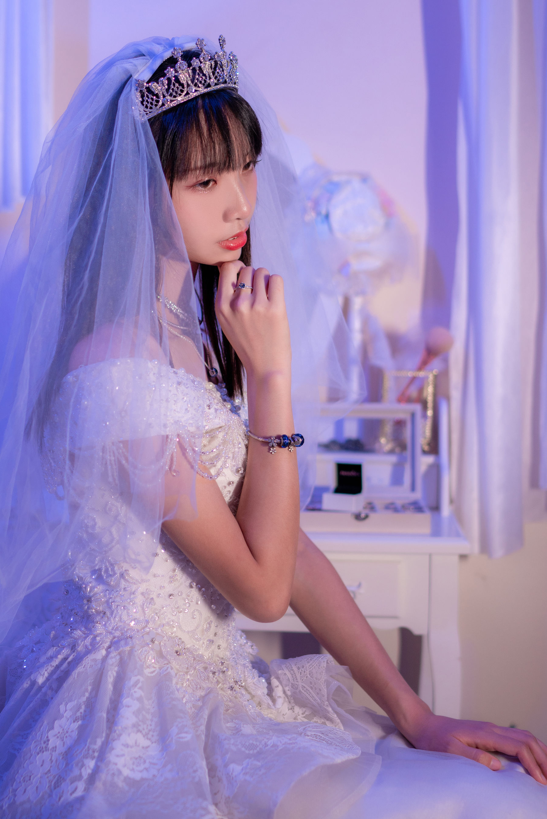 [福利COS] 清纯妹子西瓜 - 花嫁