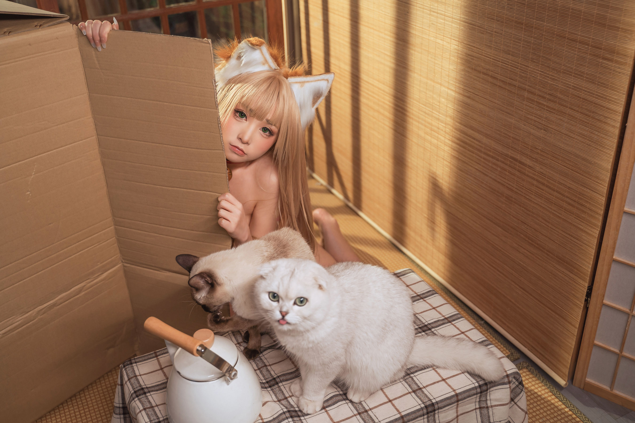 [福利COS] 爆机少女喵小吉 - 喵酱的一天