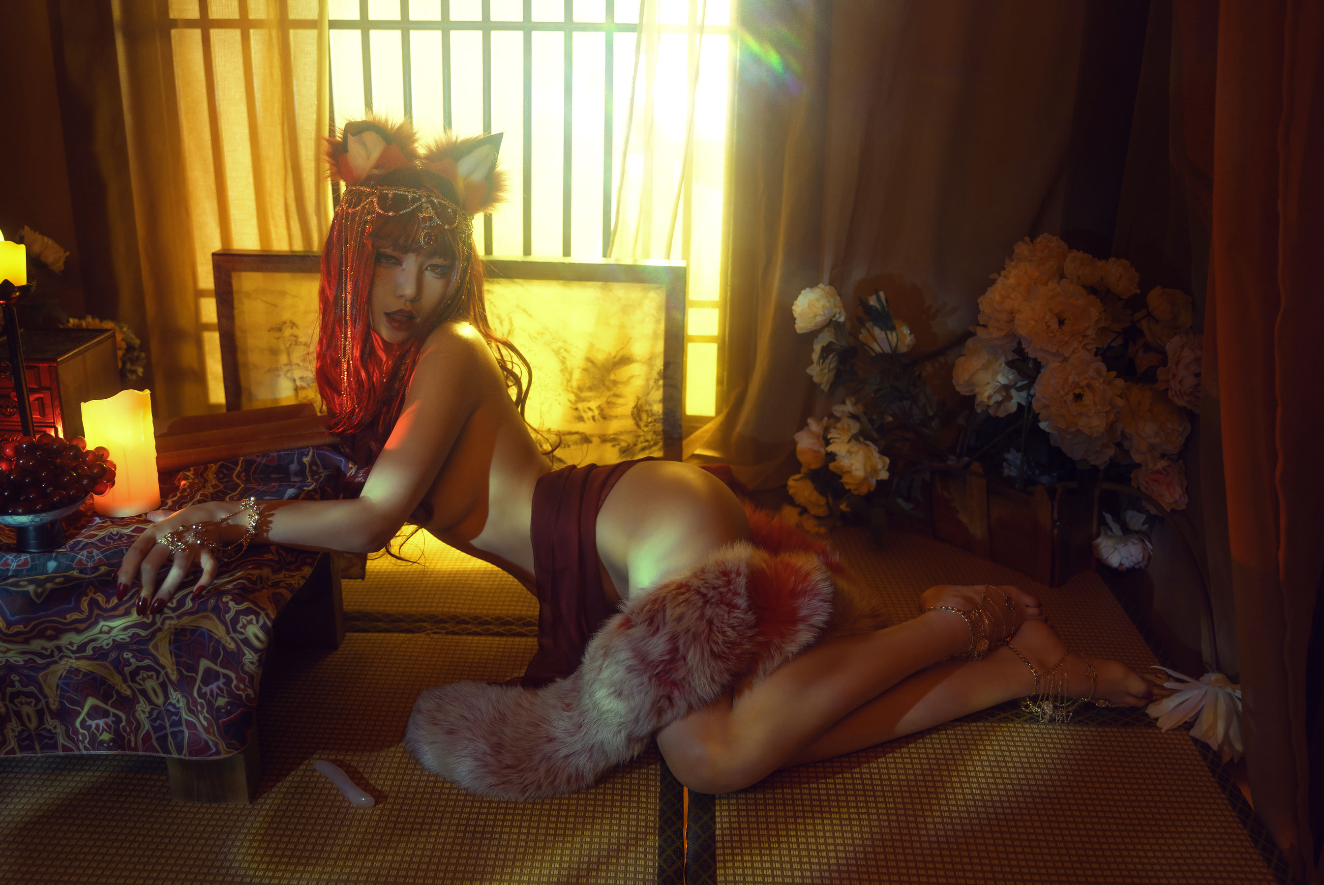 [福利COS] 爆机少女喵小吉 - 狐妖・楚佩湘弦