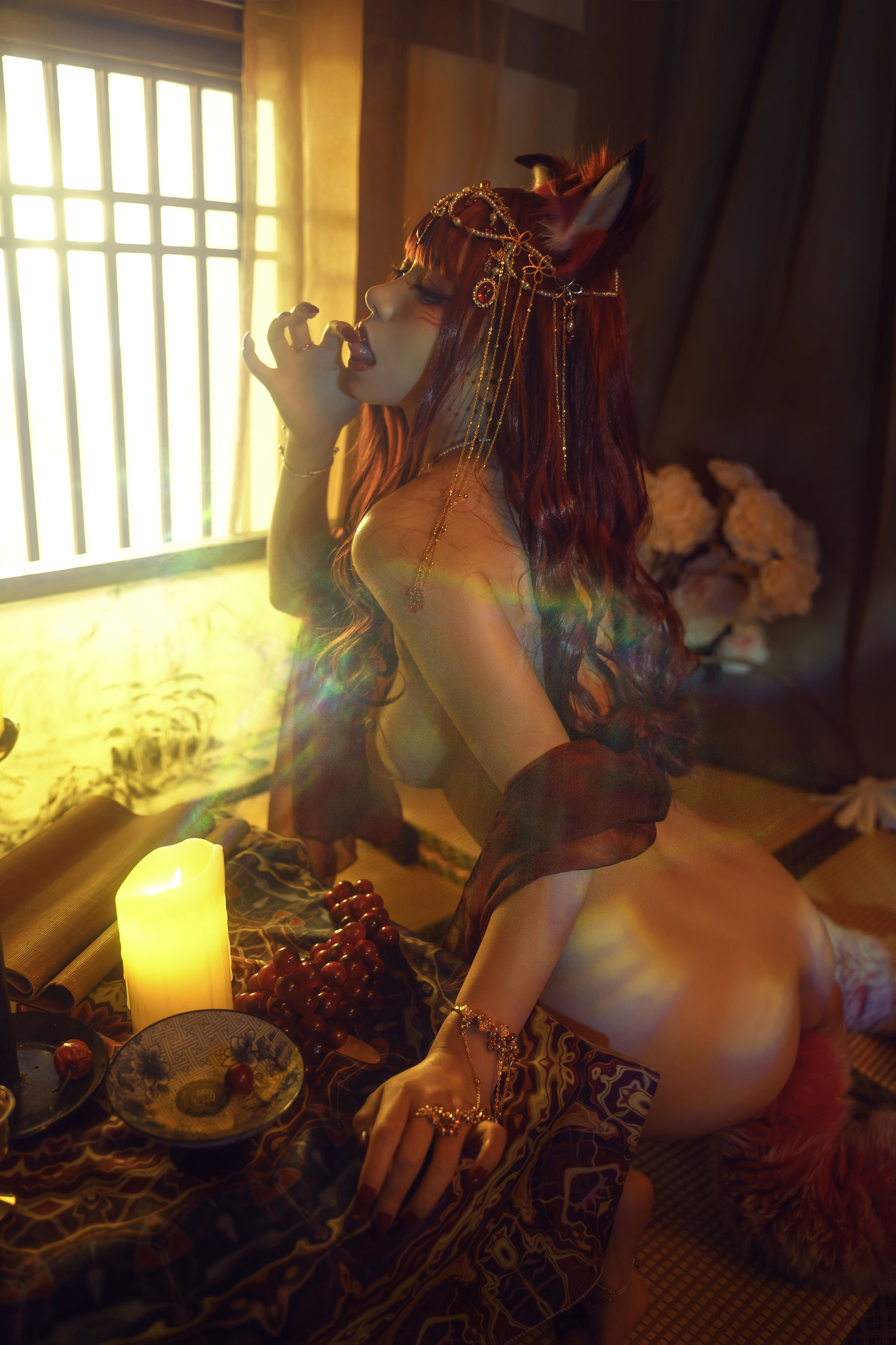 [福利COS] 爆机少女喵小吉 - 狐妖・楚佩湘弦