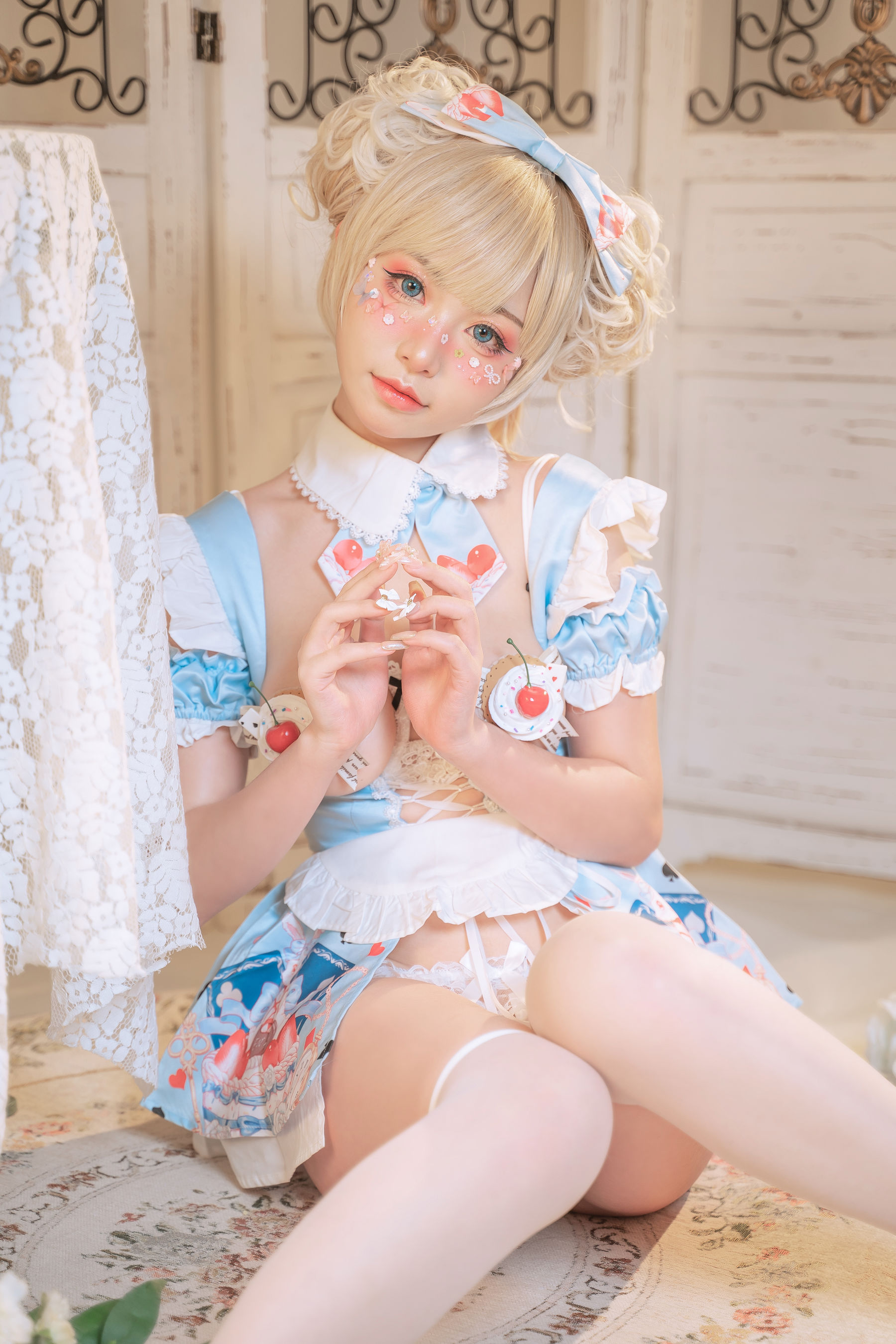 [福利COS] 爆机少女喵小吉 - 秘密茶会