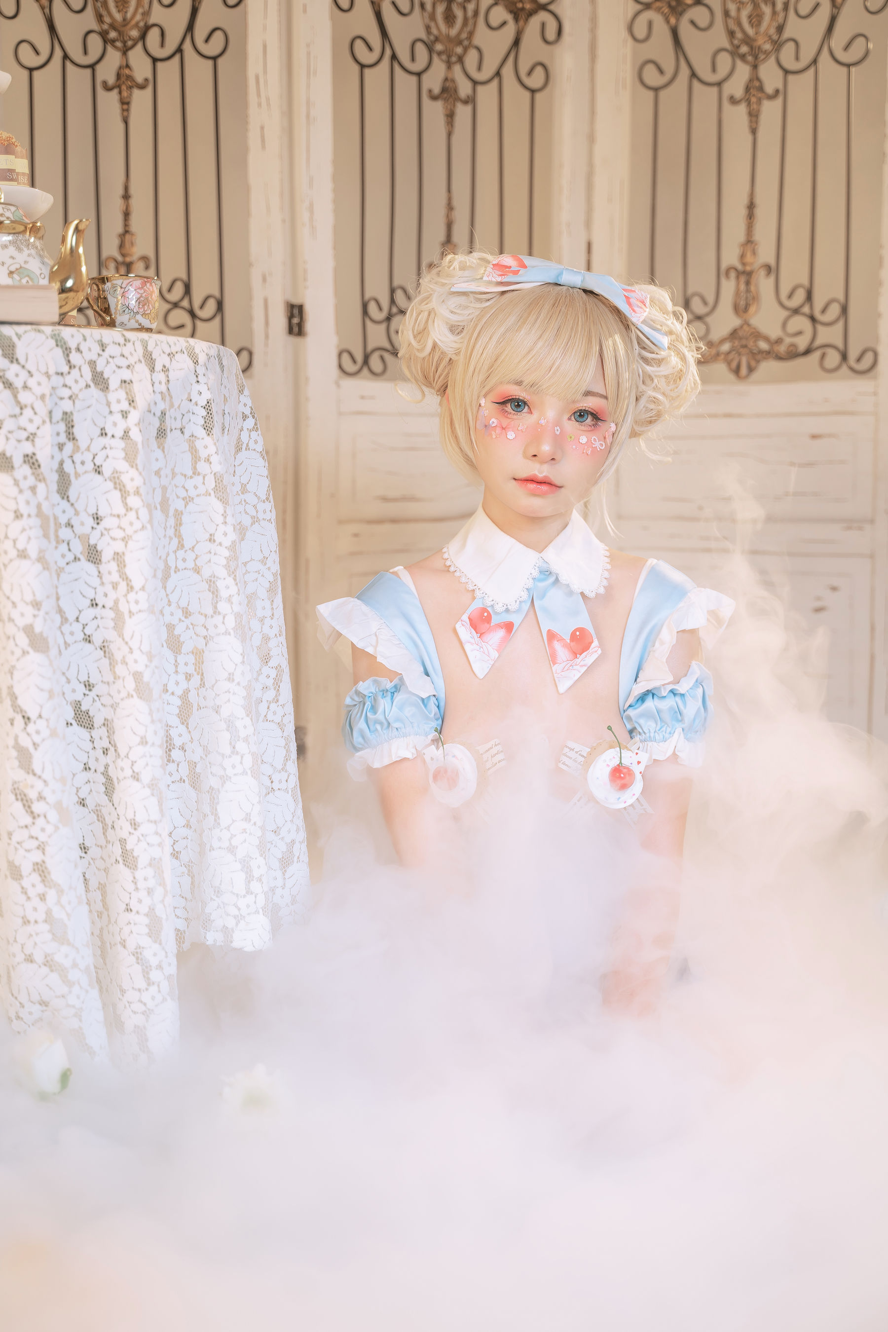 [福利COS] 爆机少女喵小吉 - 秘密茶会