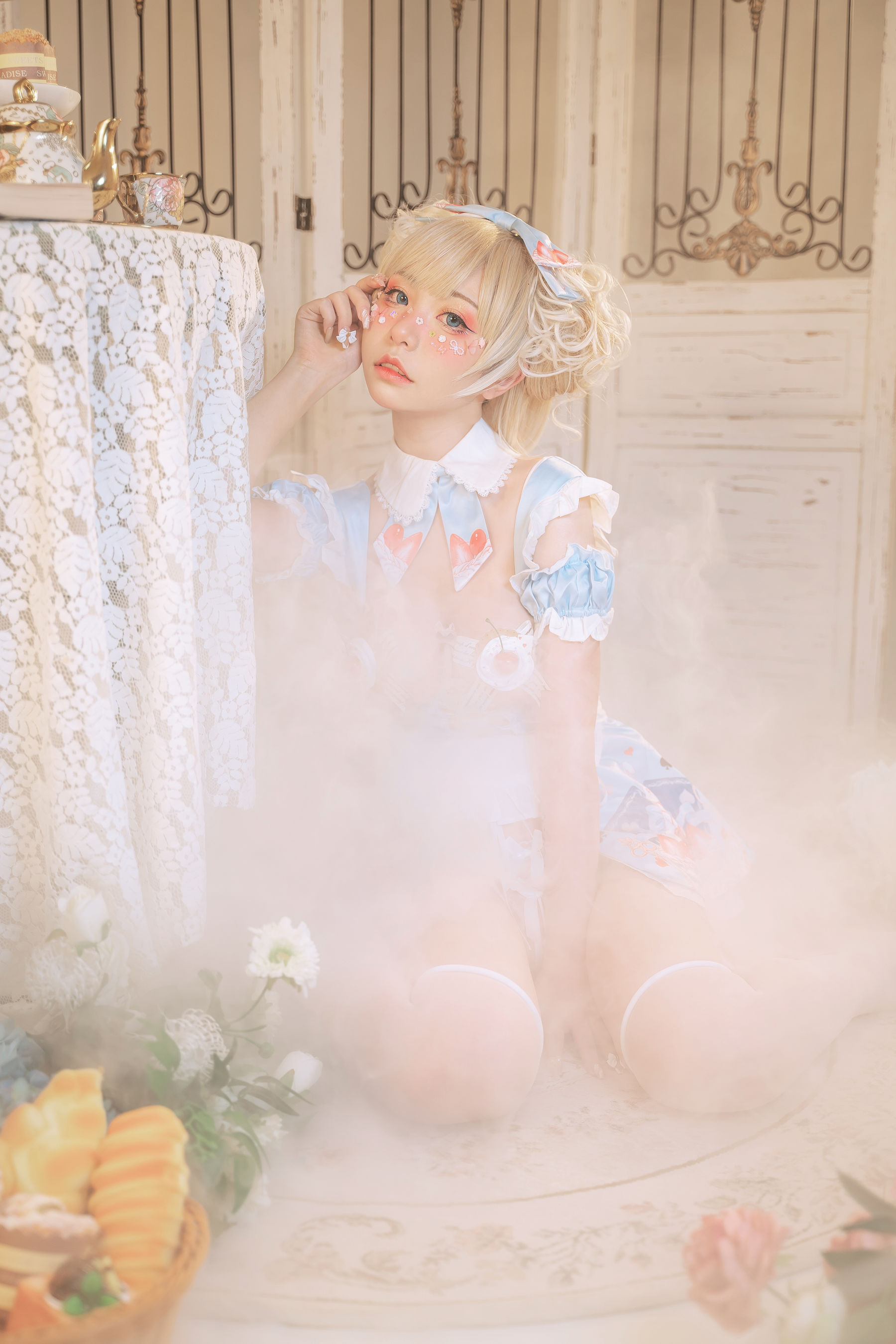 [福利COS] 爆机少女喵小吉 - 秘密茶会