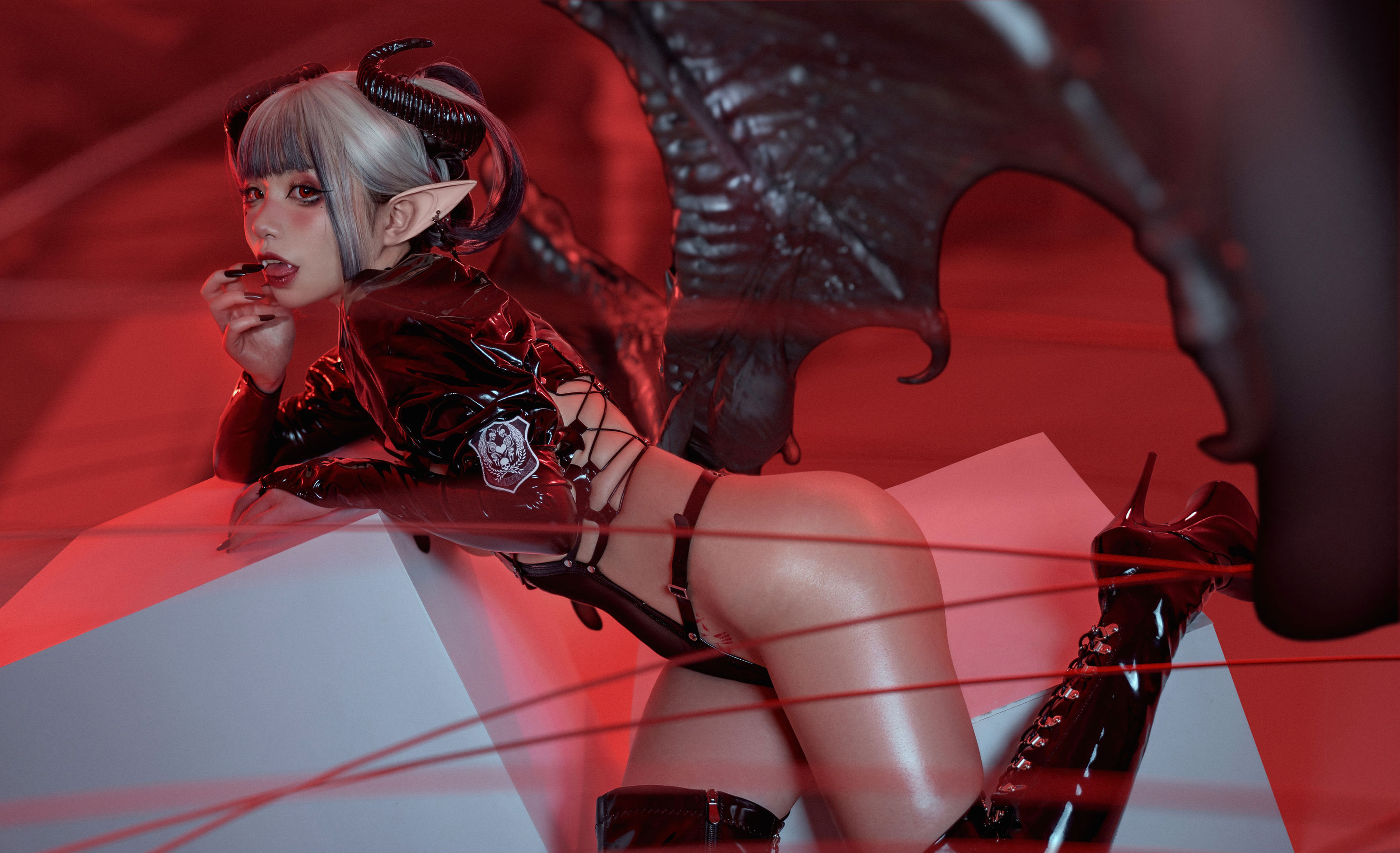 [福利COS] 爆机少女喵小吉 - 骸骨少女