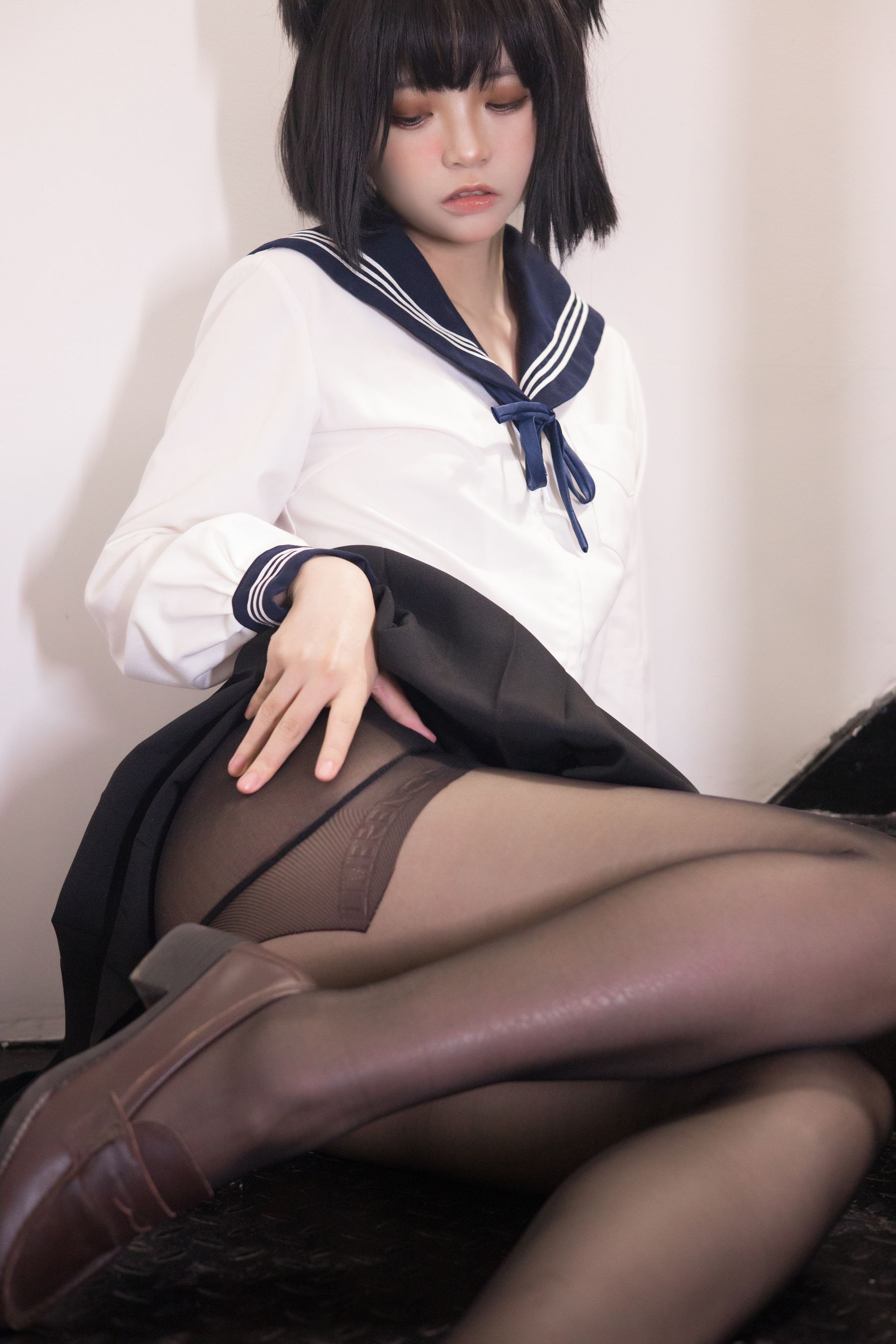 [福利COS] 疯猫ss - 制服少女