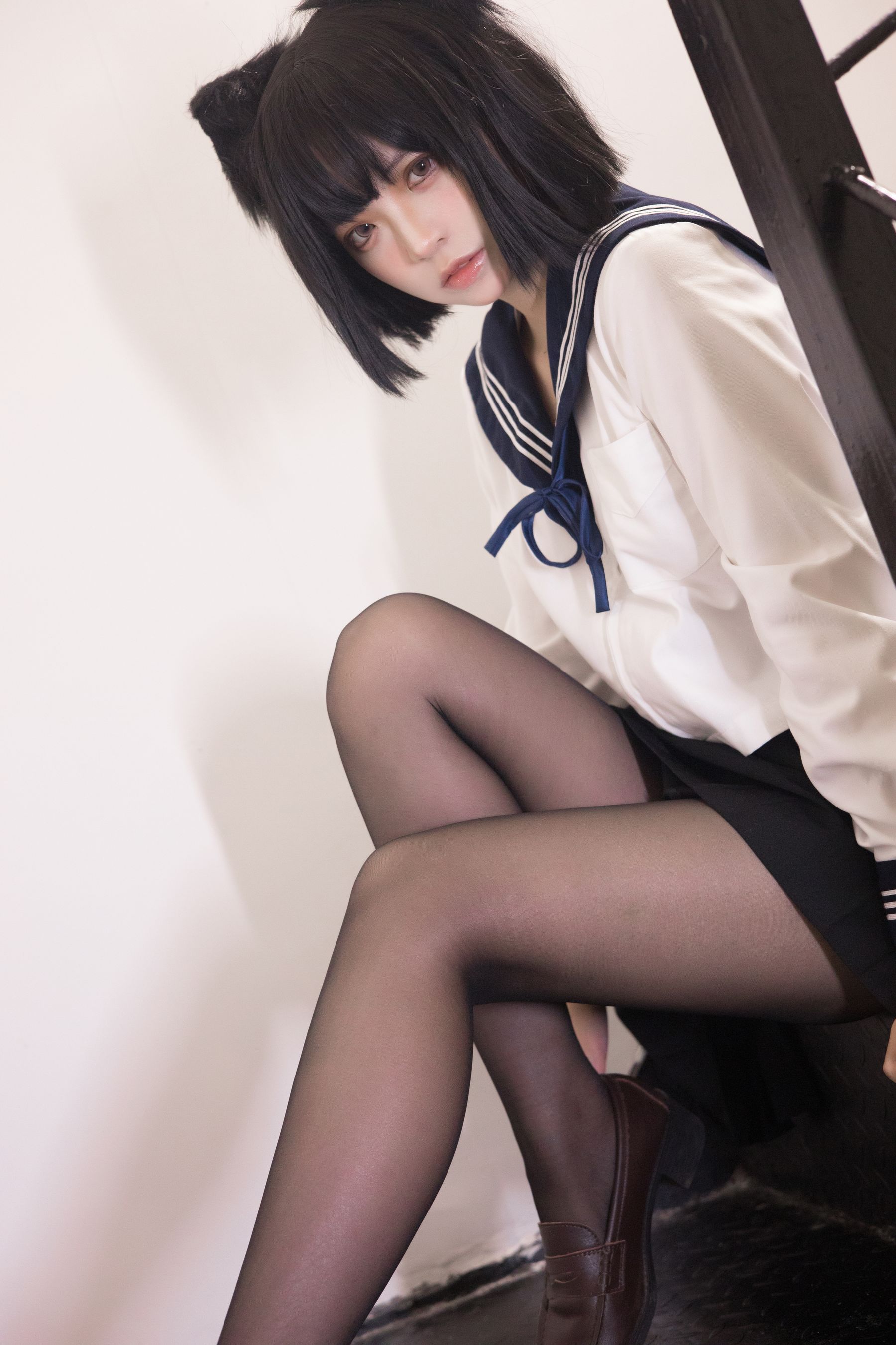 [福利COS] 疯猫ss - 制服少女