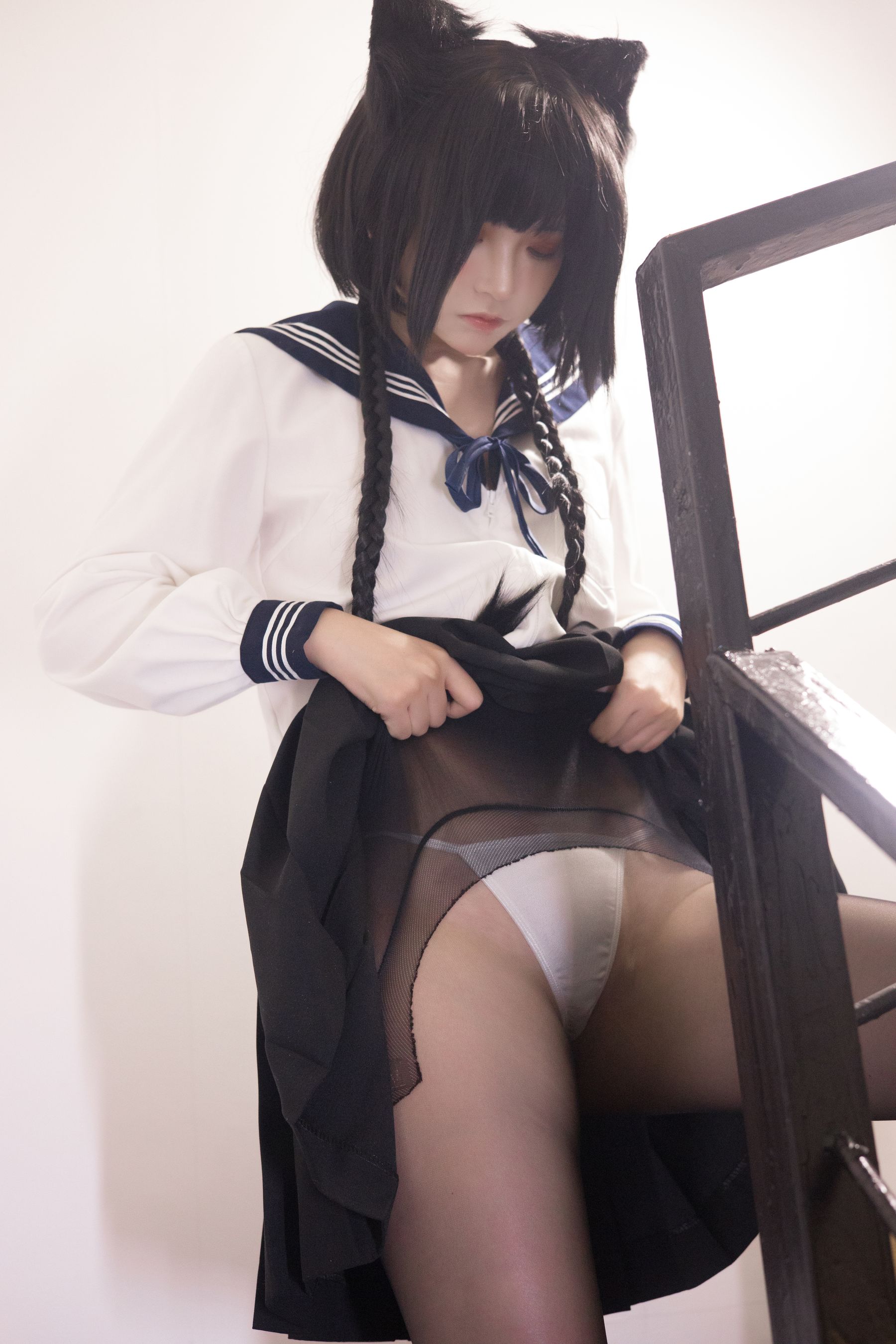 [福利COS] 疯猫ss - 制服少女