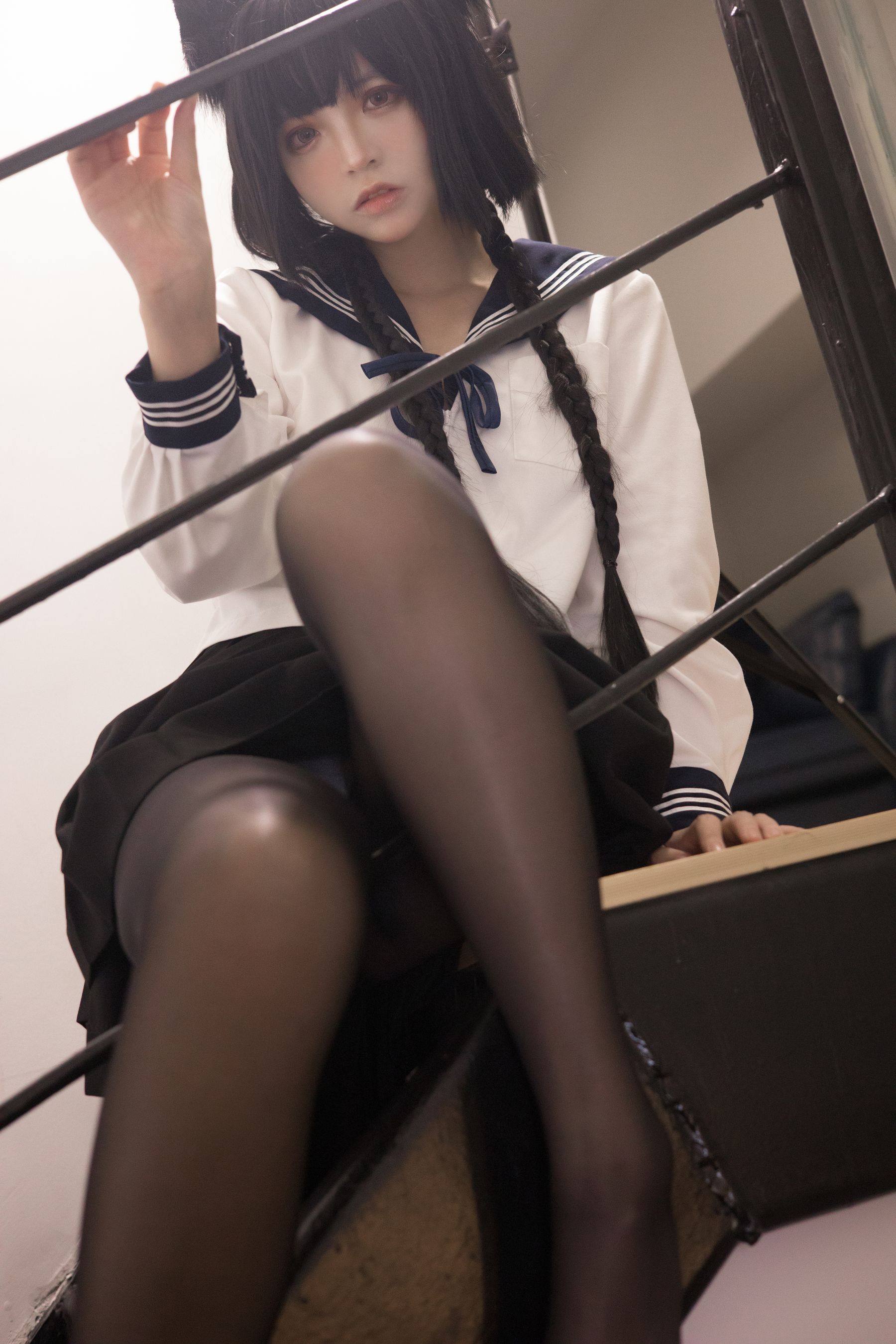 [福利COS] 疯猫ss - 制服少女