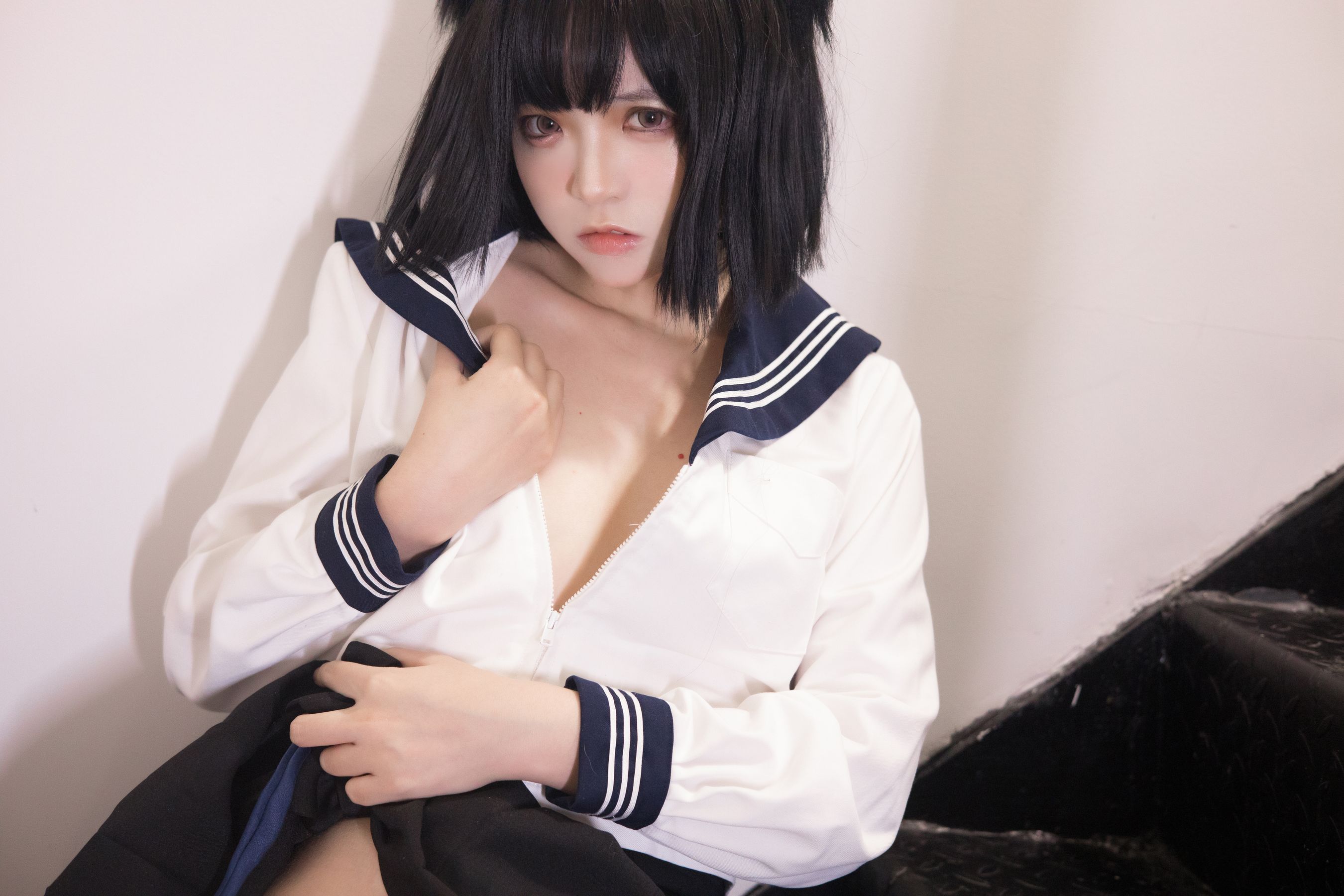 [福利COS] 疯猫ss - 制服少女