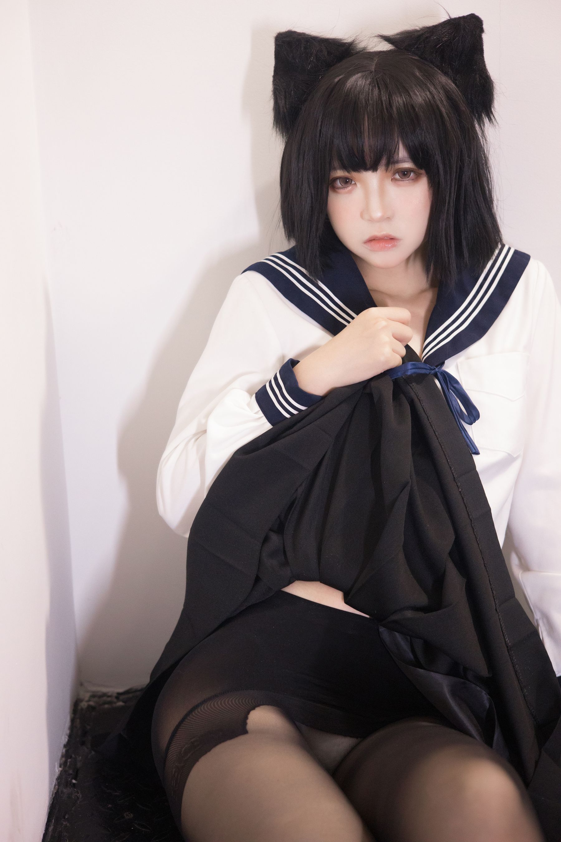 [福利COS] 疯猫ss - 制服少女