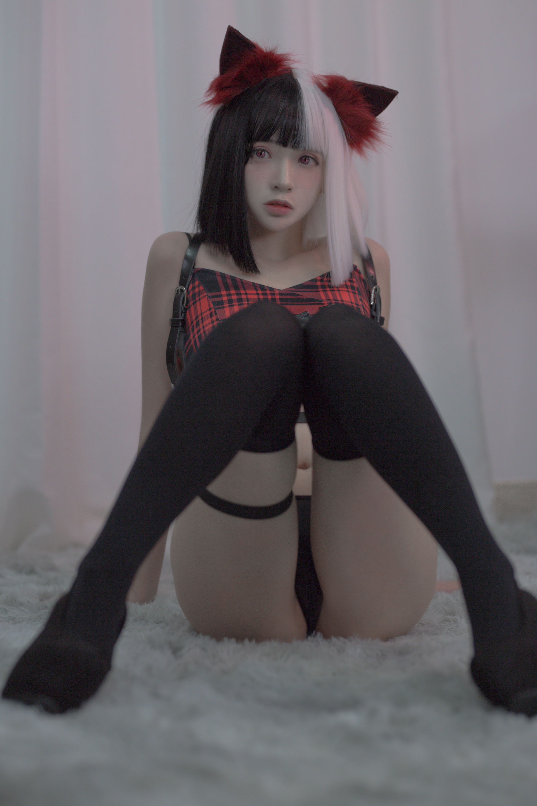 [福利COS] 疯猫ss - 黑白魔女库伊拉