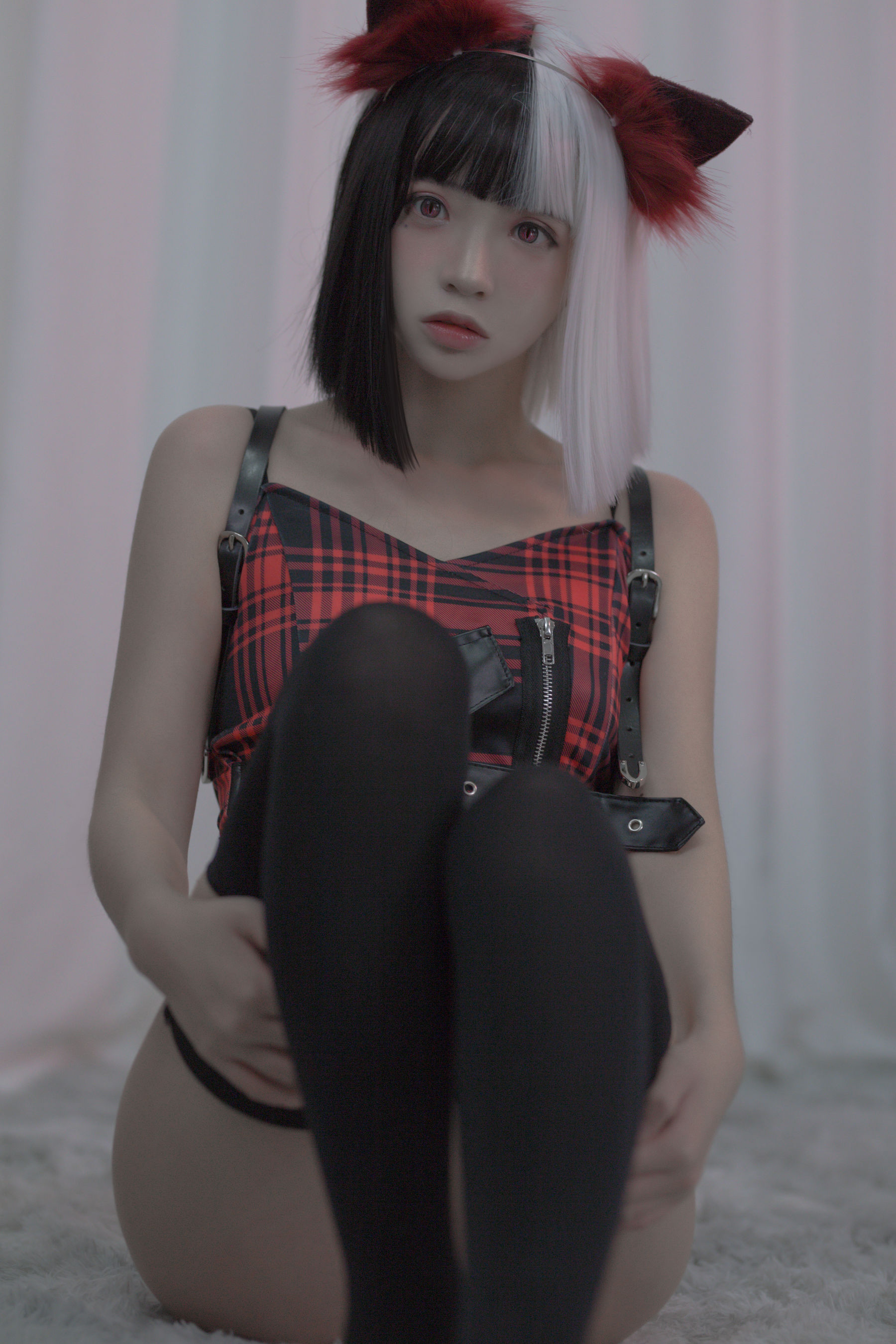 [福利COS] 疯猫ss - 黑白魔女库伊拉