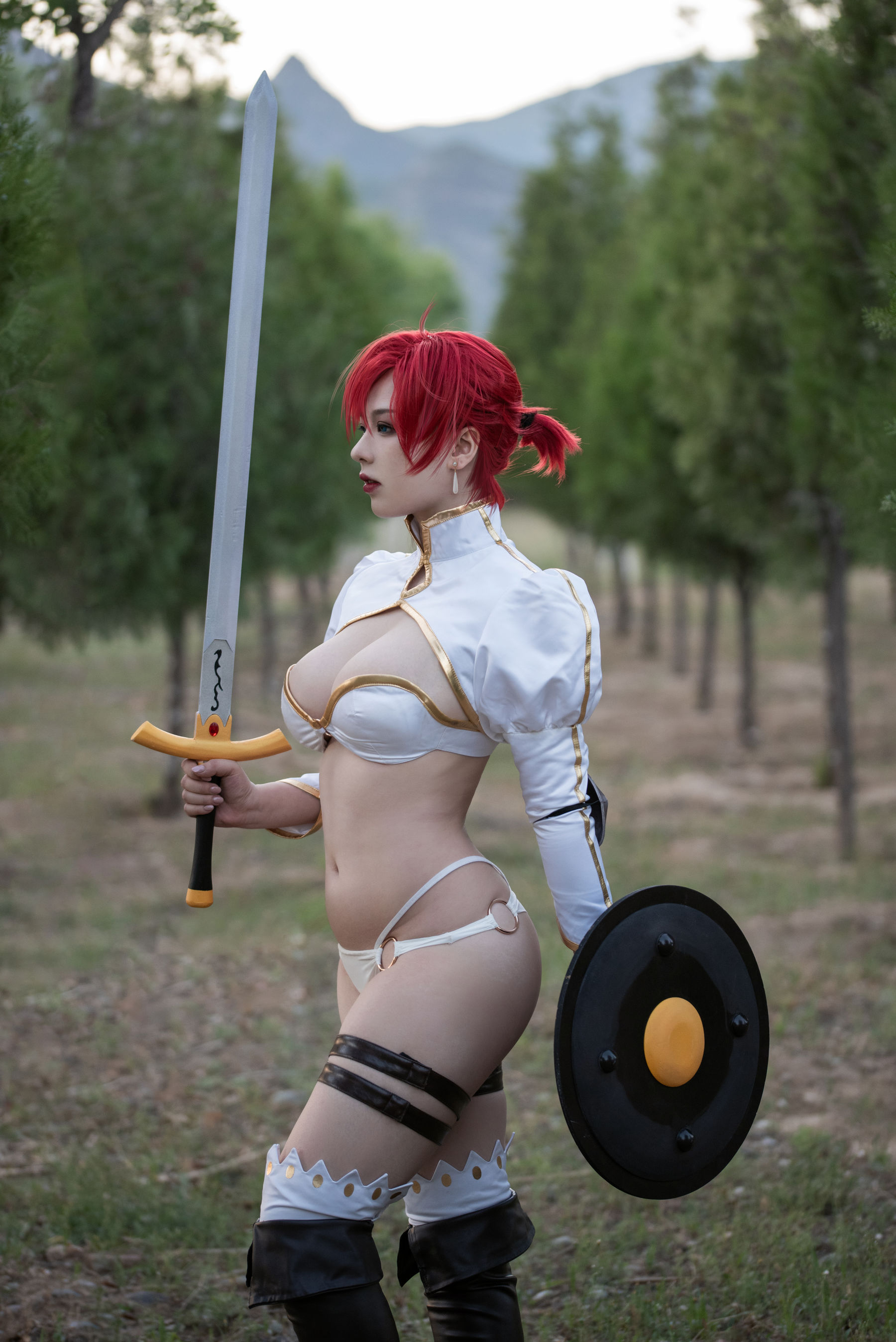 [福利COS] 皮皮奶可可爱了啦 - 布狄卡cos