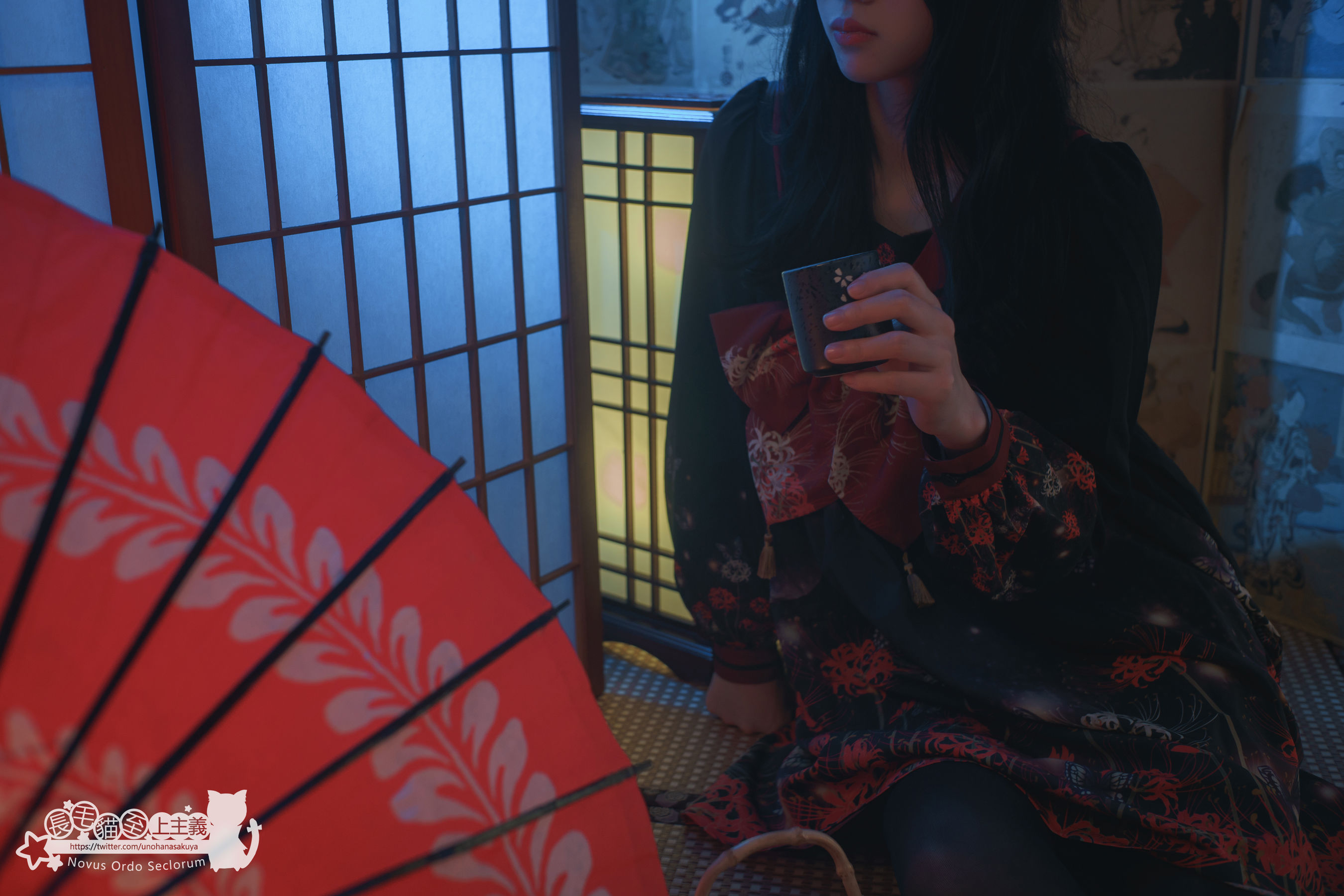 [福利COS] 福利姬木花琳琳是勇者 - 彼岸花の咲く夜に