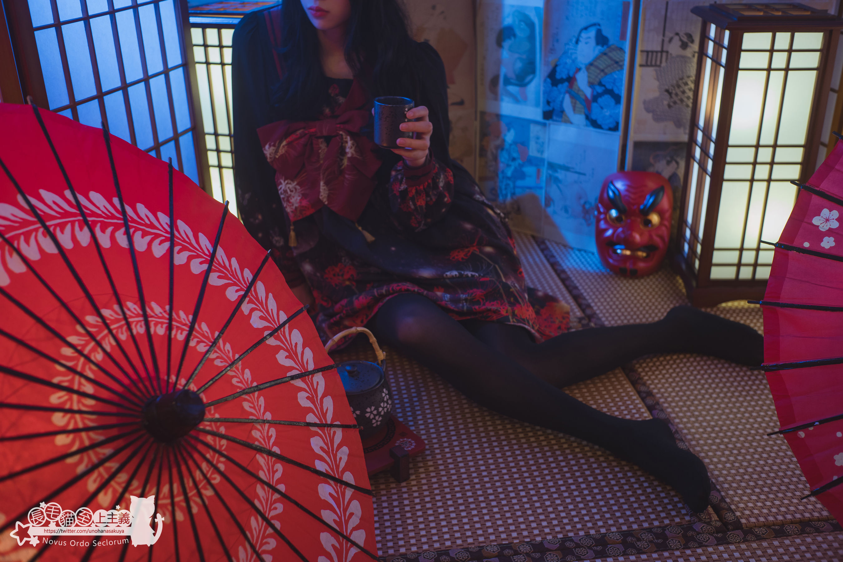 [福利COS] 福利姬木花琳琳是勇者 - 彼岸花の咲く夜に
