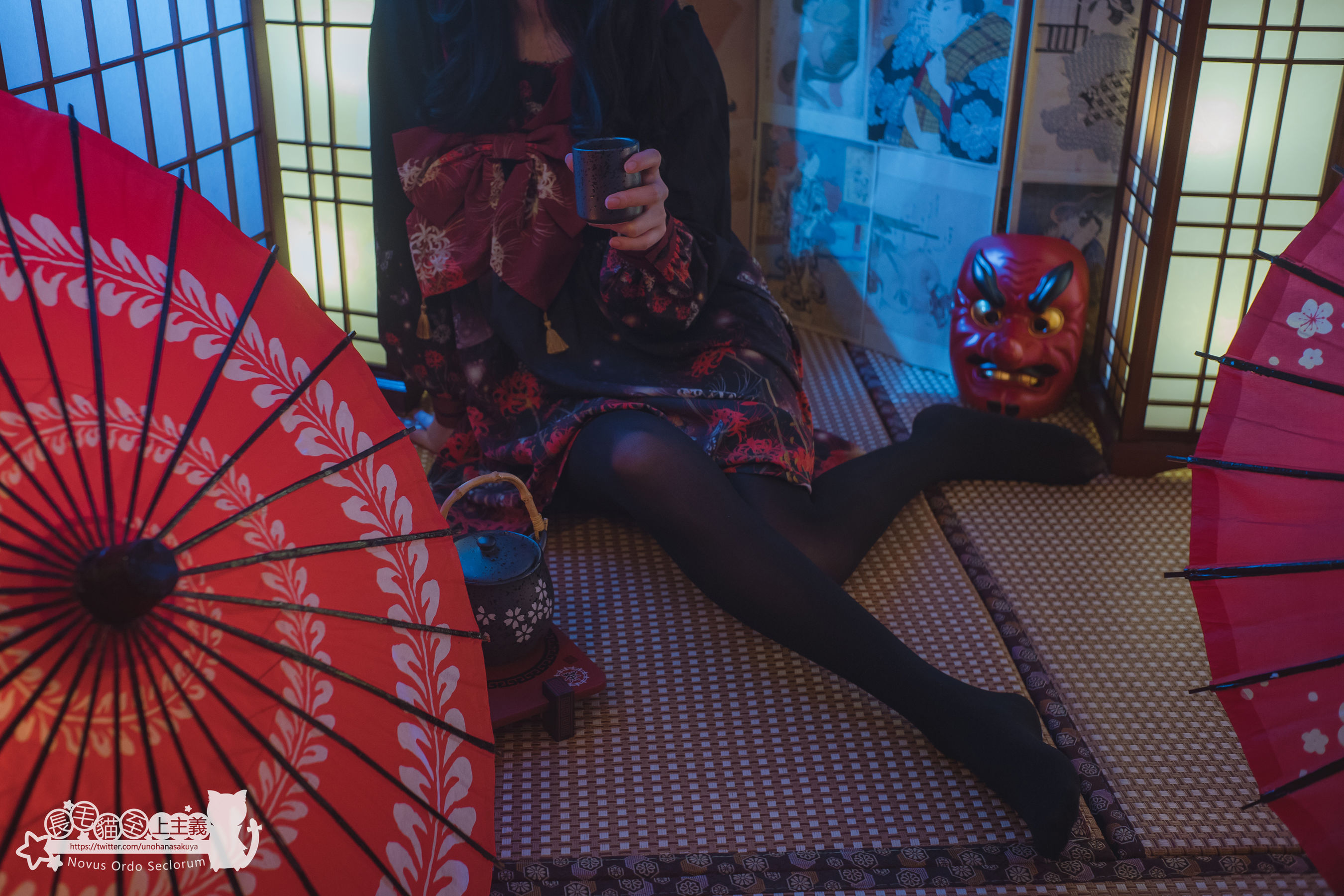 [福利COS] 福利姬木花琳琳是勇者 - 彼岸花の咲く夜に