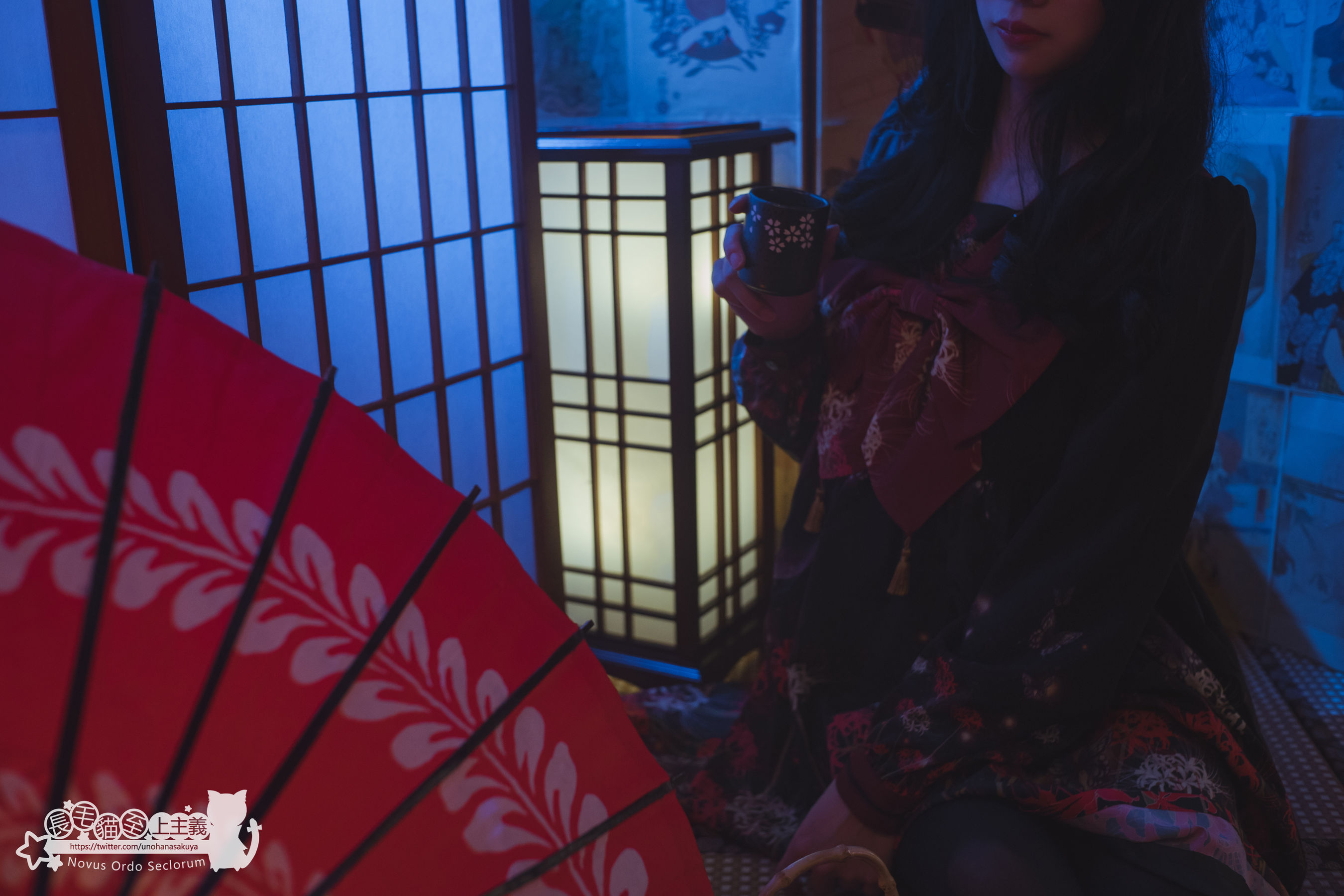 [福利COS] 福利姬木花琳琳是勇者 - 彼岸花の咲く夜に