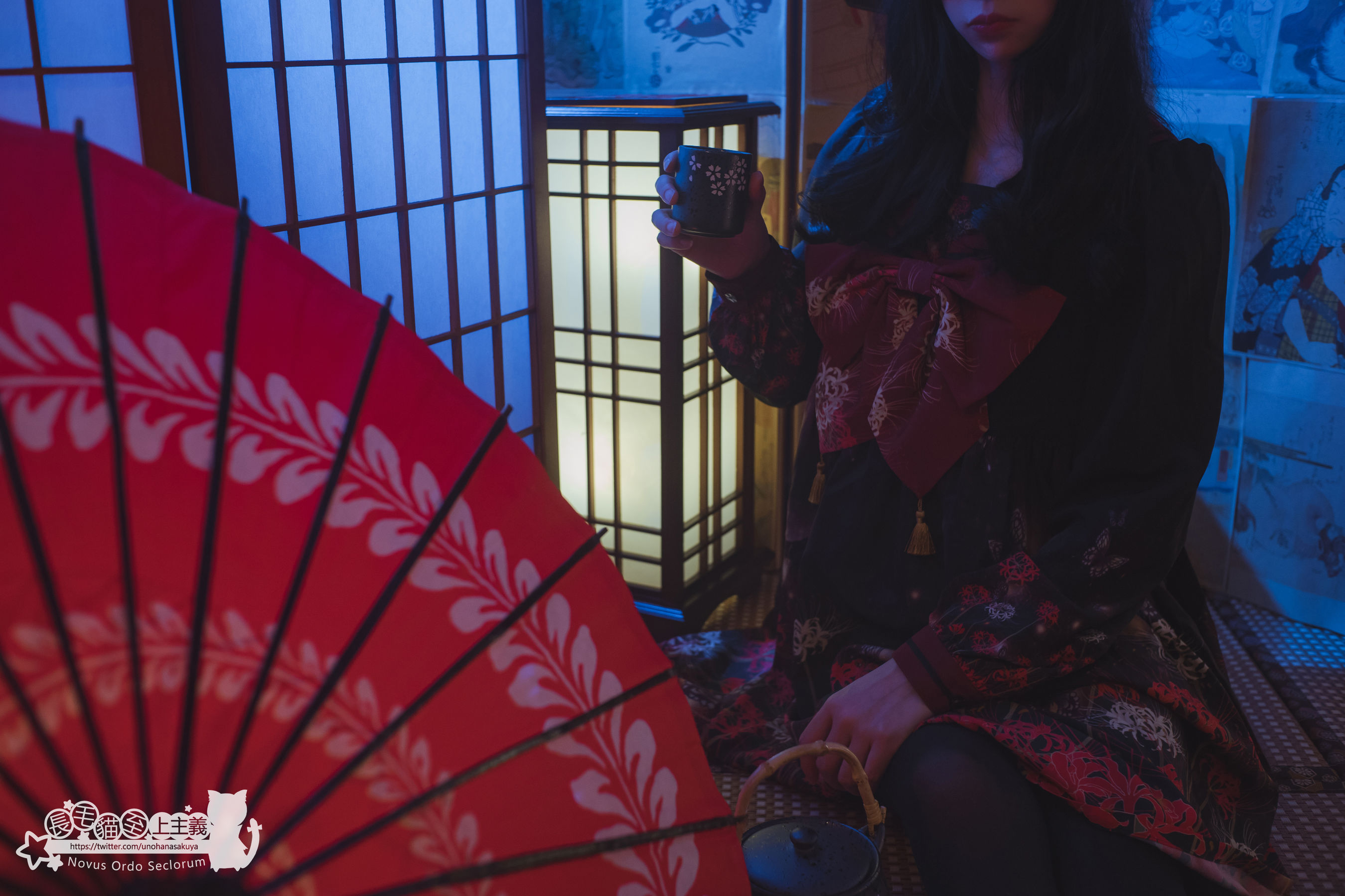 [福利COS] 福利姬木花琳琳是勇者 - 彼岸花の咲く夜に