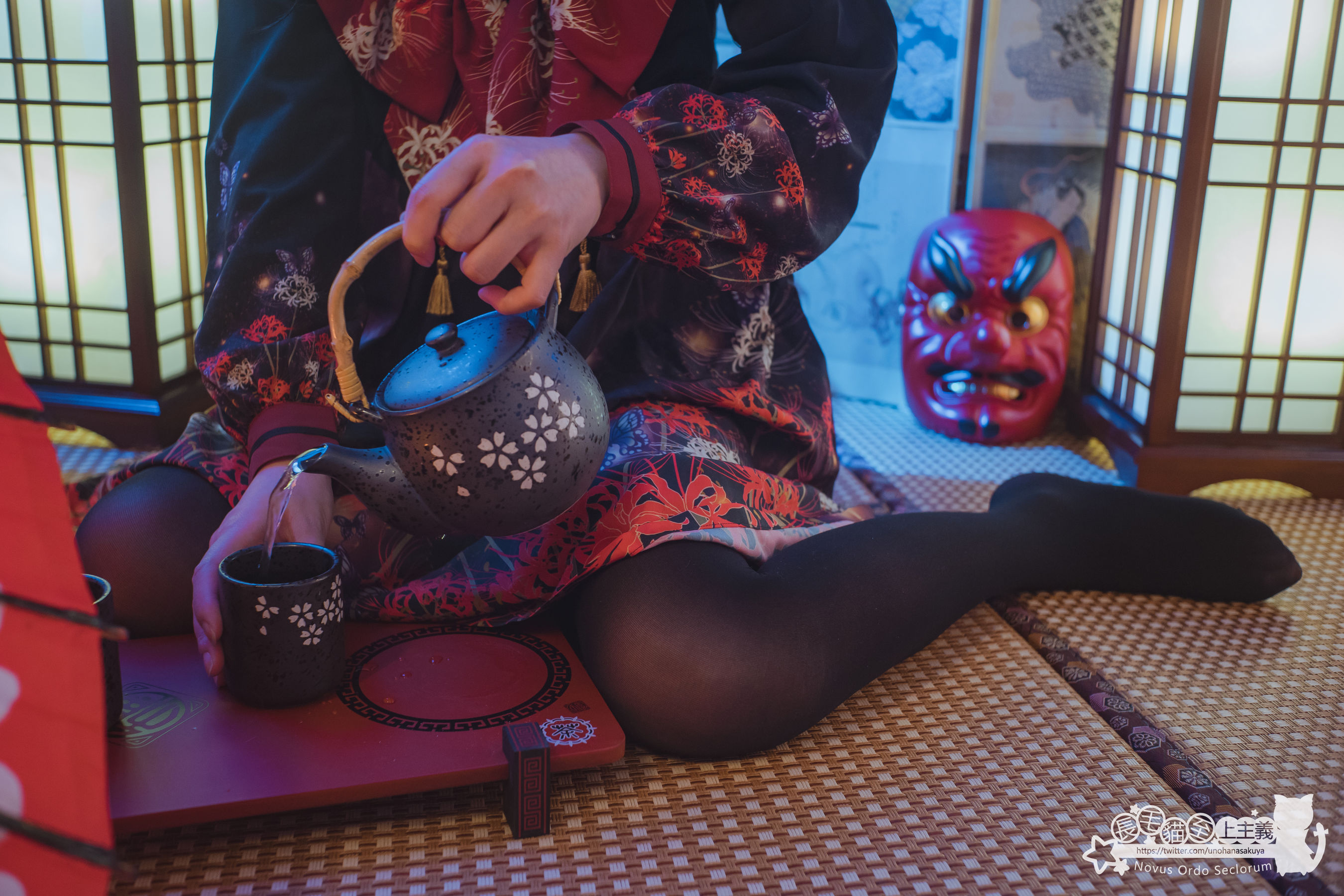 [福利COS] 福利姬木花琳琳是勇者 - 彼岸花の咲く夜に