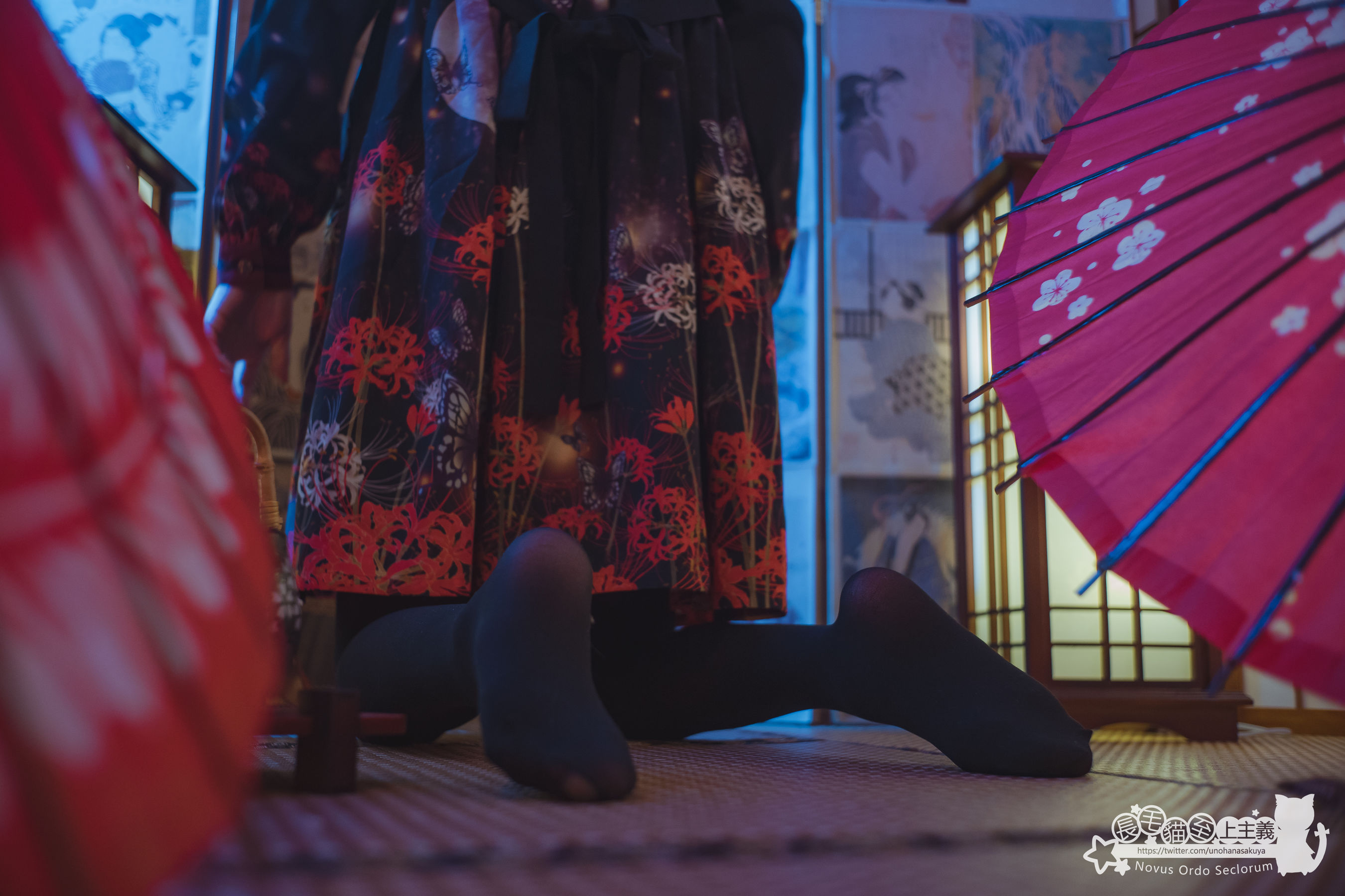 [福利COS] 福利姬木花琳琳是勇者 - 彼岸花の咲く夜に