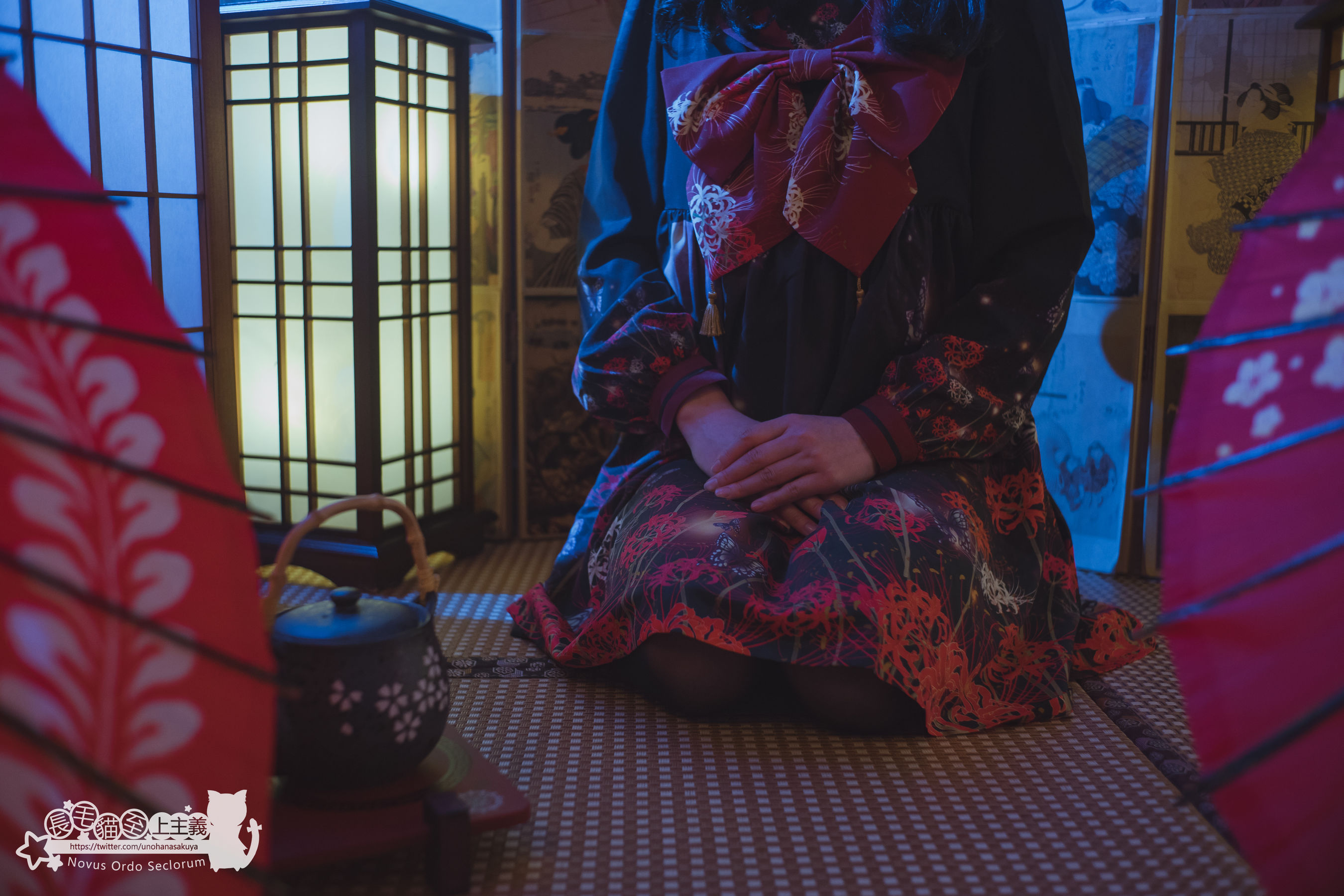 [福利COS] 福利姬木花琳琳是勇者 - 彼岸花の咲く夜に