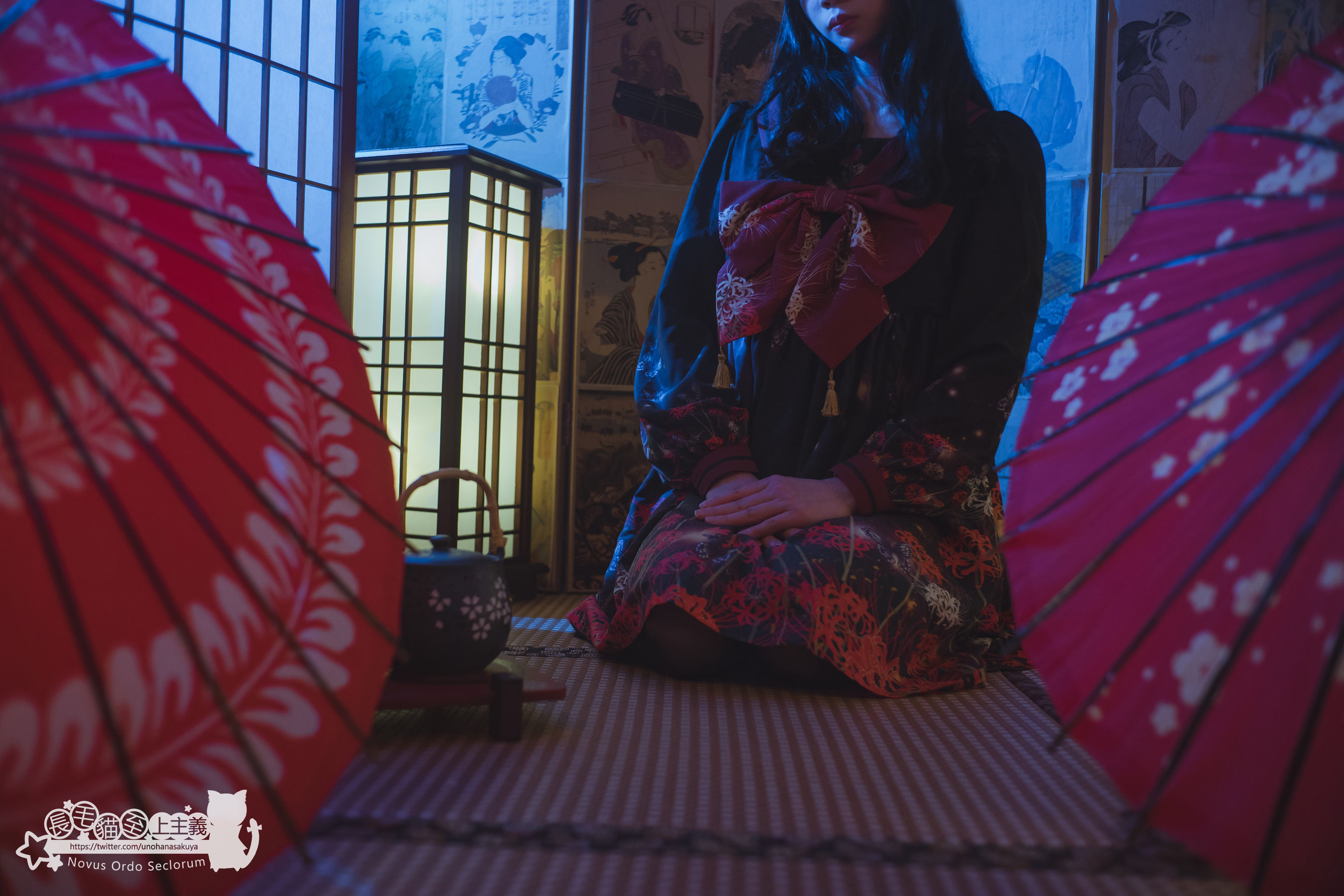 [福利COS] 福利姬木花琳琳是勇者 - 彼岸花の咲く夜に