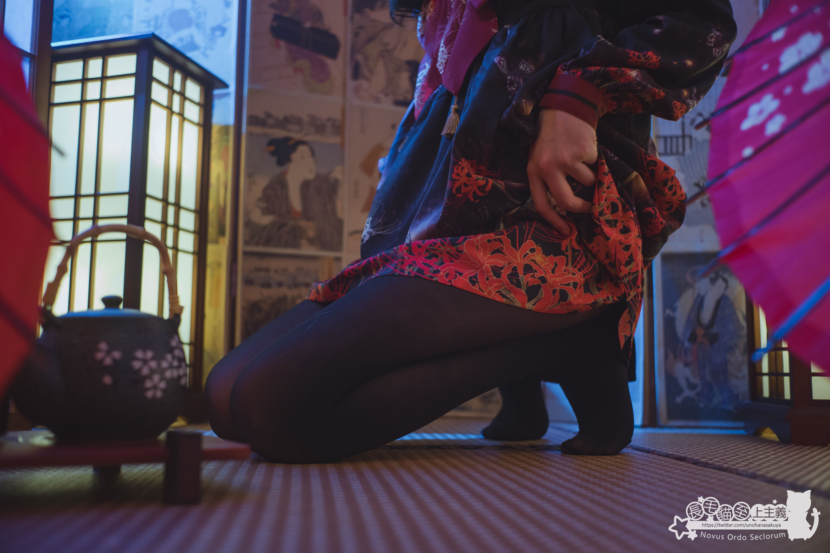 [福利COS] 福利姬木花琳琳是勇者 - 彼岸花の咲く夜に