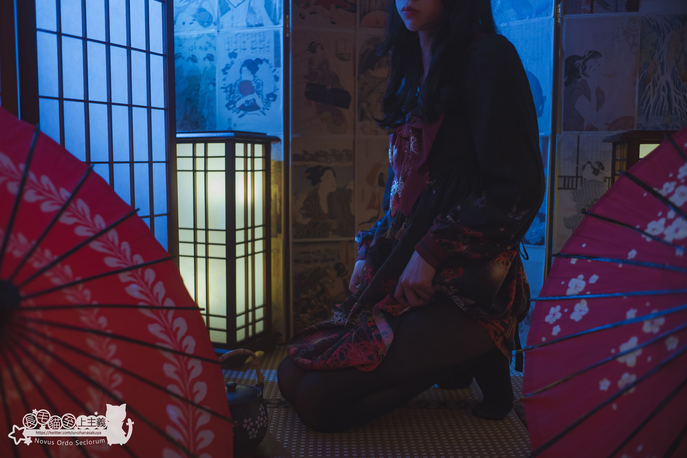 [福利COS] 福利姬木花琳琳是勇者 - 彼岸花の咲く夜に