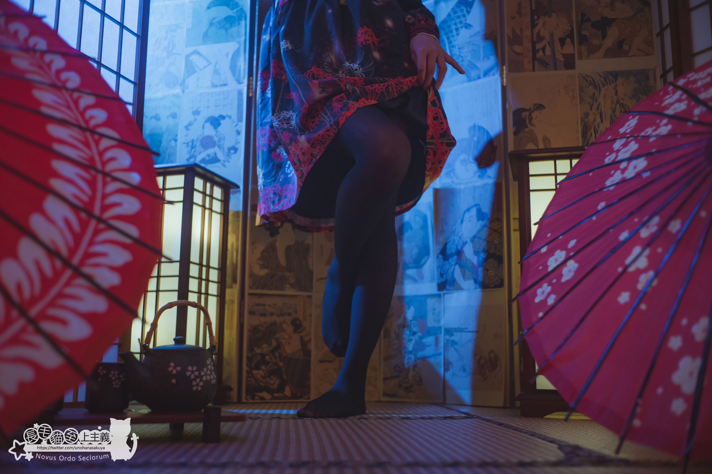 [福利COS] 福利姬木花琳琳是勇者 - 彼岸花の咲く夜に